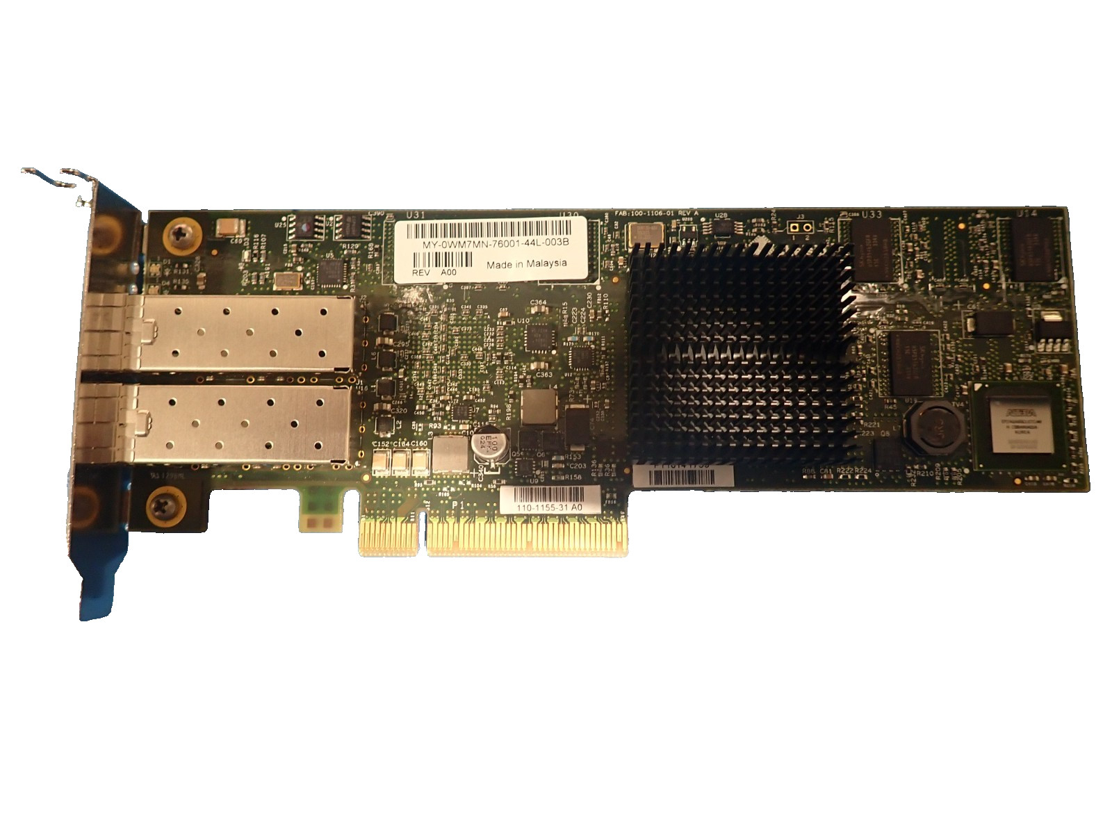 Dell 0WM7MN Low Profile (PCIe) Express x8 Network Adapter Card