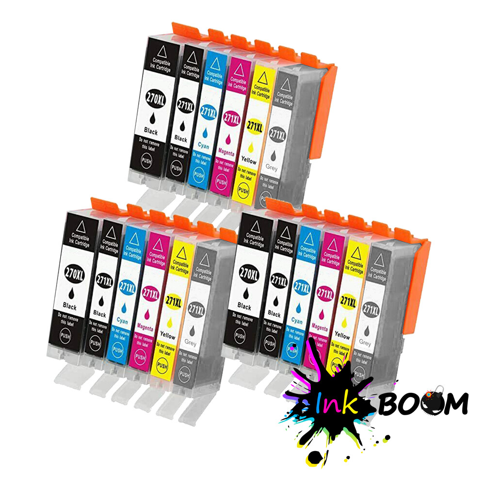 18 Ink Cartridges for PGI-270XL CLI-271XL Pixma PIXMA MG7720 TS9020 TS8020