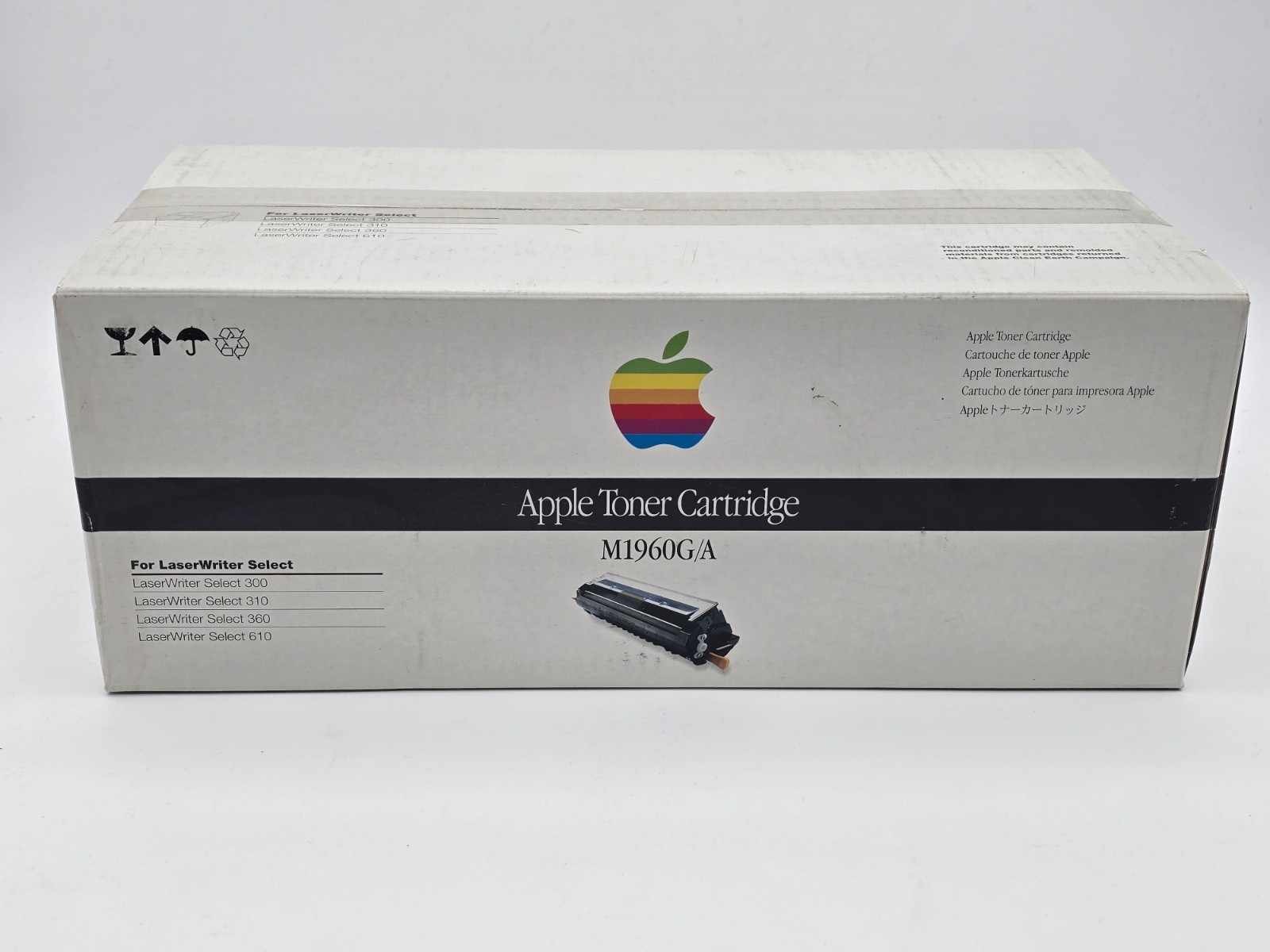 Apple Toner Cartridge M1960G/A LaserWriter Select Vintage Original Box Rainbow Logo NEW
