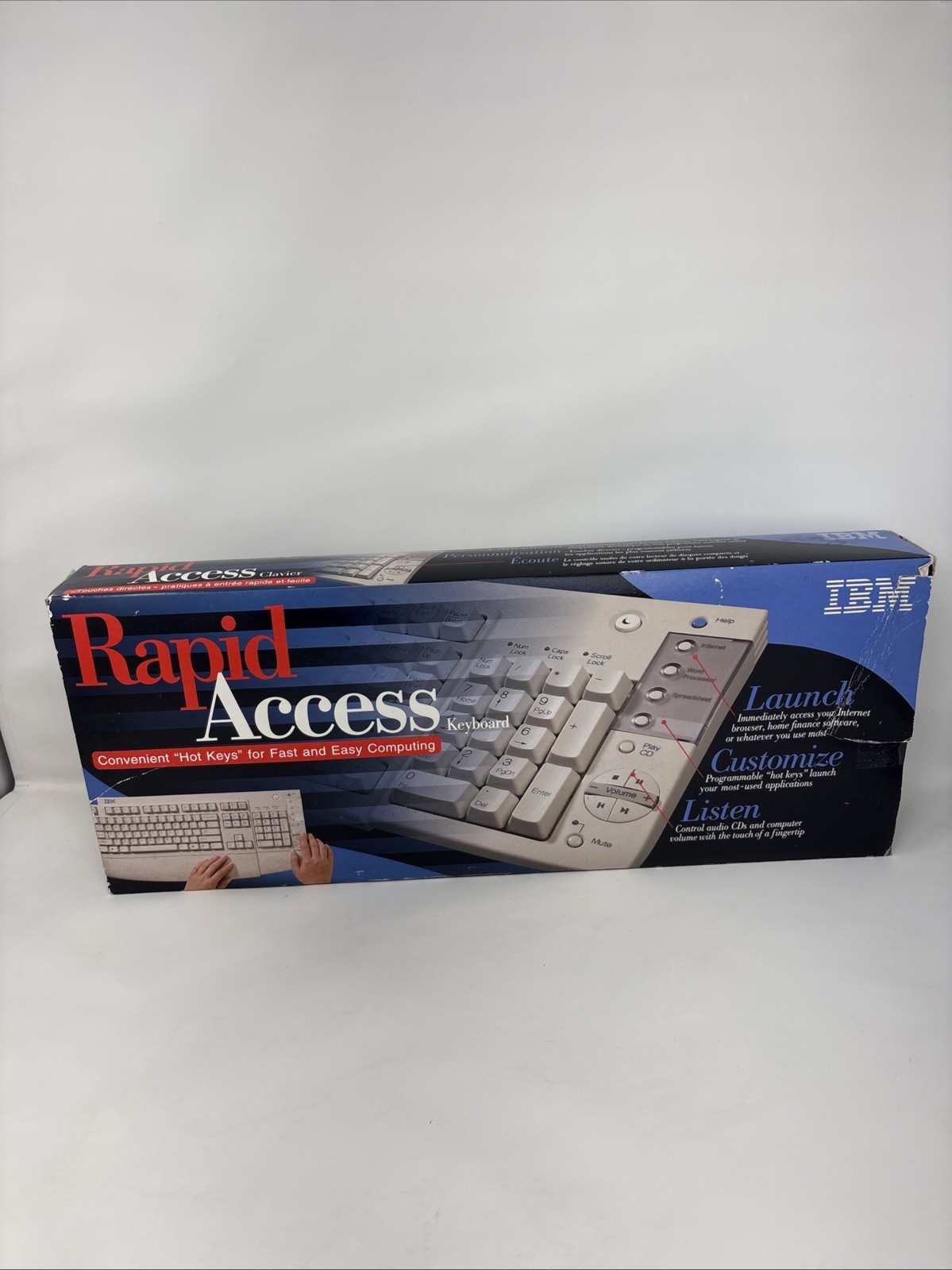 IBM KB-7993 Rapid Access PS2 / AT Keyboard 00K8649 / 12J5557 / 12J5558