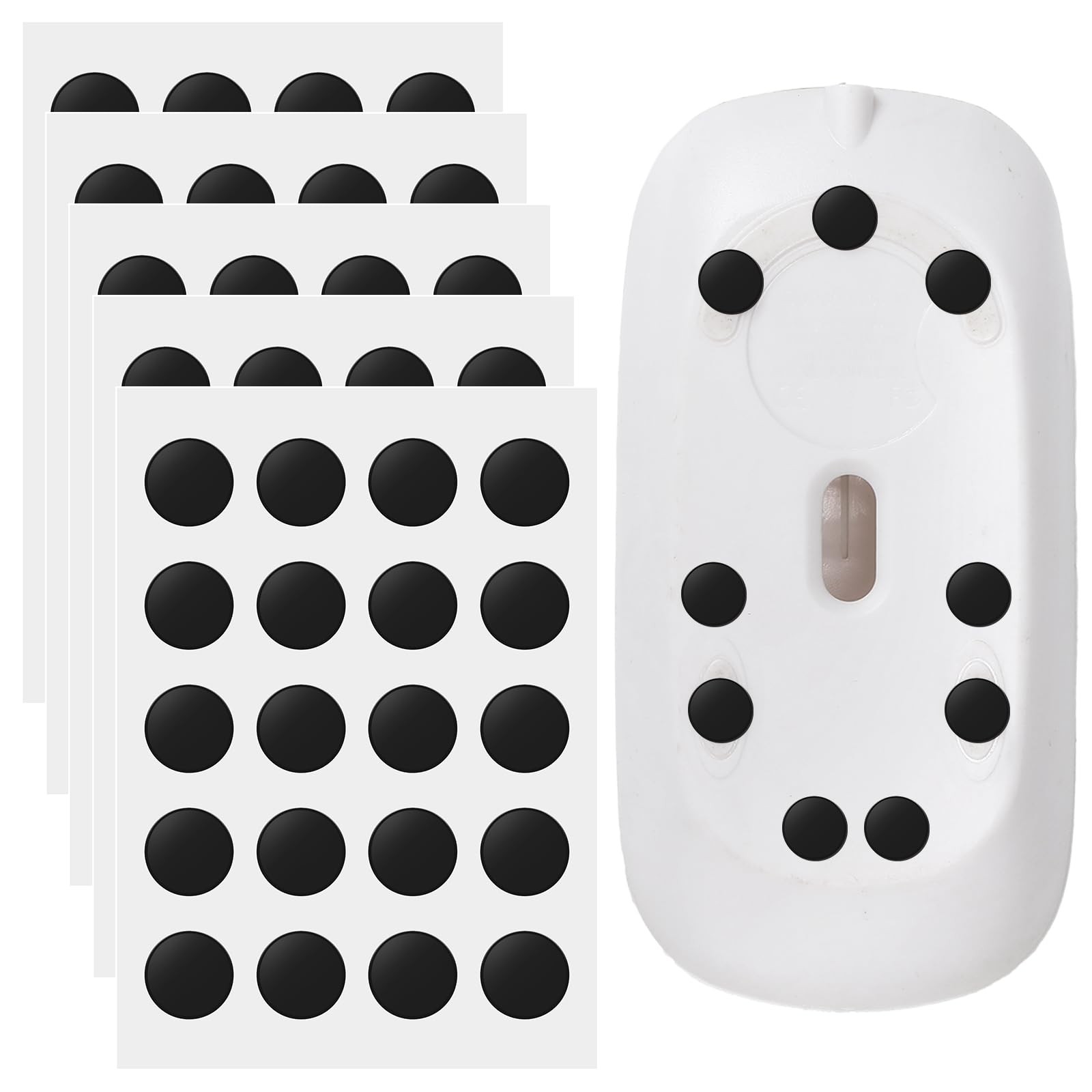 100 Pcs Speed Mouse Skates, Offers Excellent Wear Resistance, Speed & Control Ab