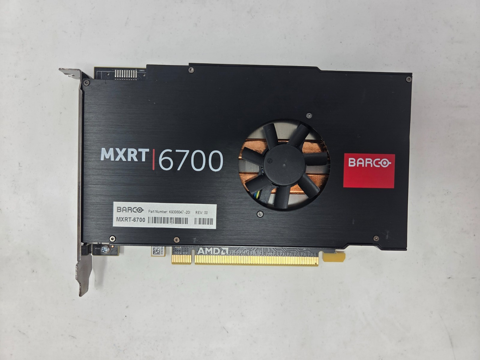 Barco MXRT 6700 8GB GDDR5 Medical Video Graphics Card K9306047