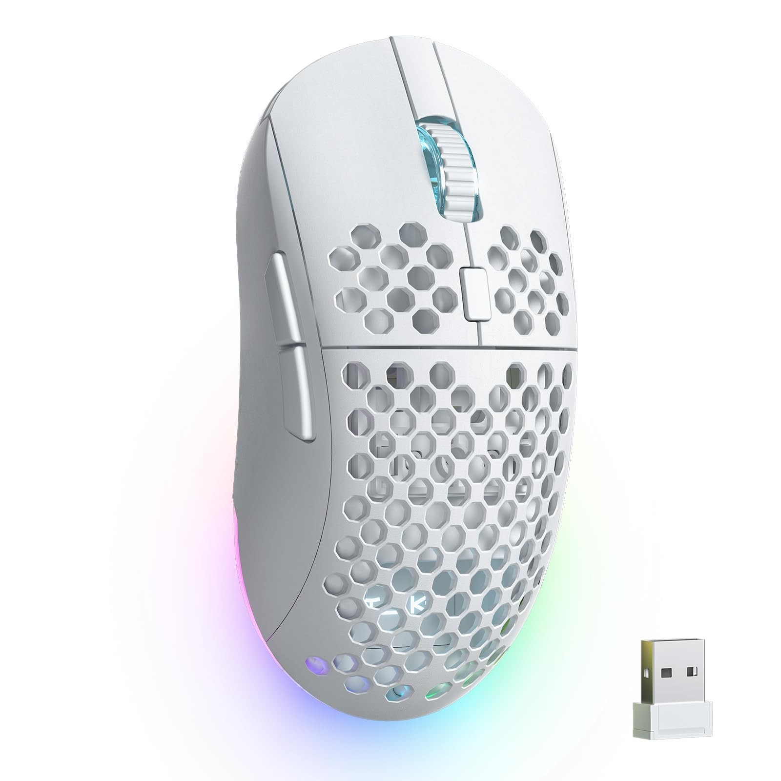 TMKB Wireless Gaming , 24000DPI Optical Sensor, 180Hrs Battery, Lightweight, ...