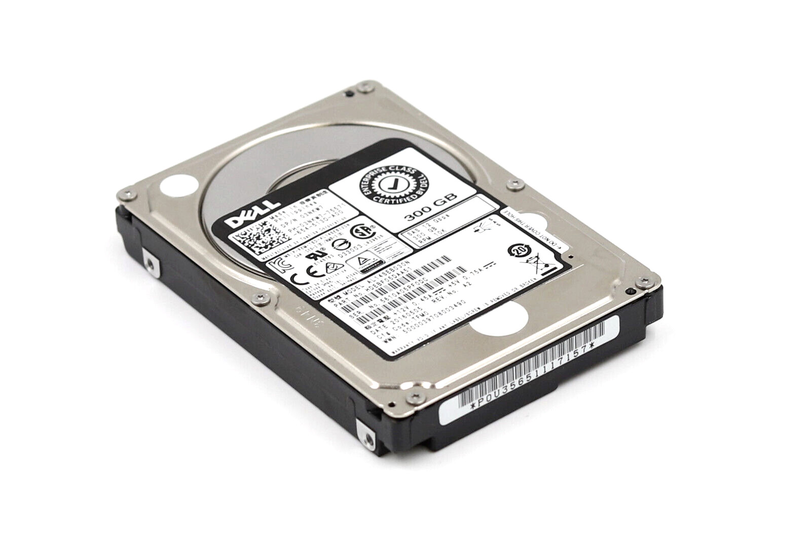 Dell AL14SEB030N 300GB 2.5" 12Gb/s 10K RPM SAS Hard Drive Dell P/N:03NKW7 Tested
