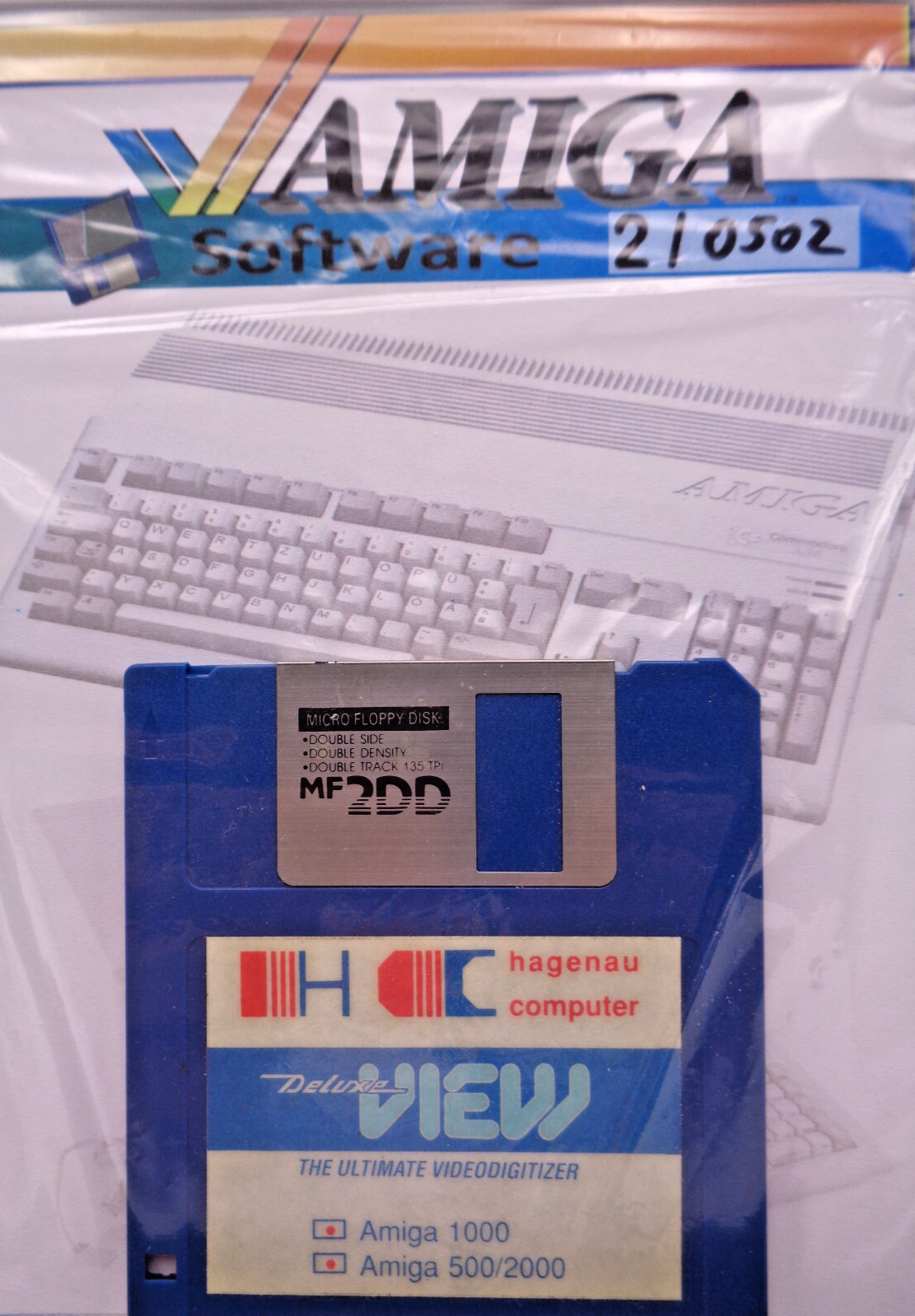 COMMODORE AMIGA -- DELUXE VIEW THE ULTIMATE VIDEO DIGITIZER (HAGENAU COMPUTER)