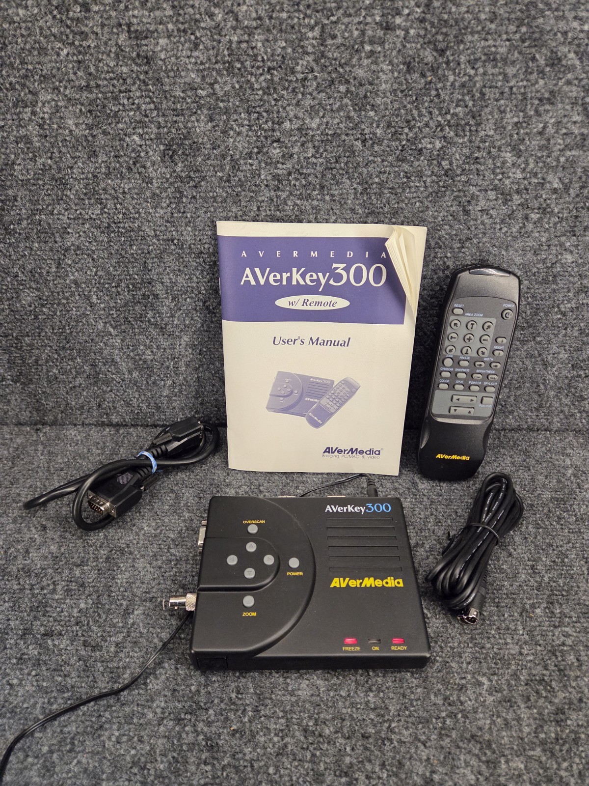 AverMedia AVerKey 300 PC/Mac -to- TV Converter Plug-n-Play