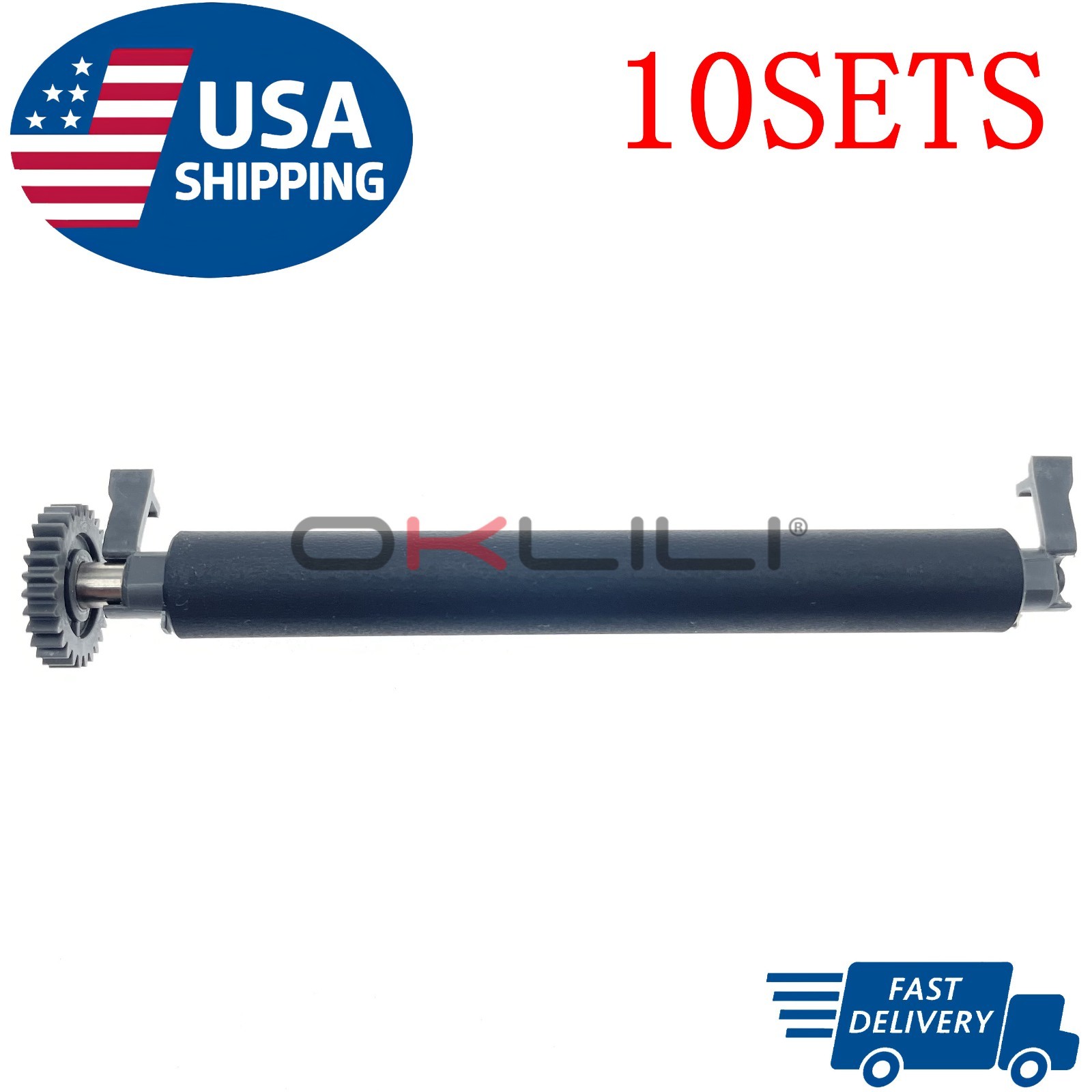 10X Feed Transfer Platen Roller Kit for Zebra ZD220D ZD230D ZD888D P1080383-700