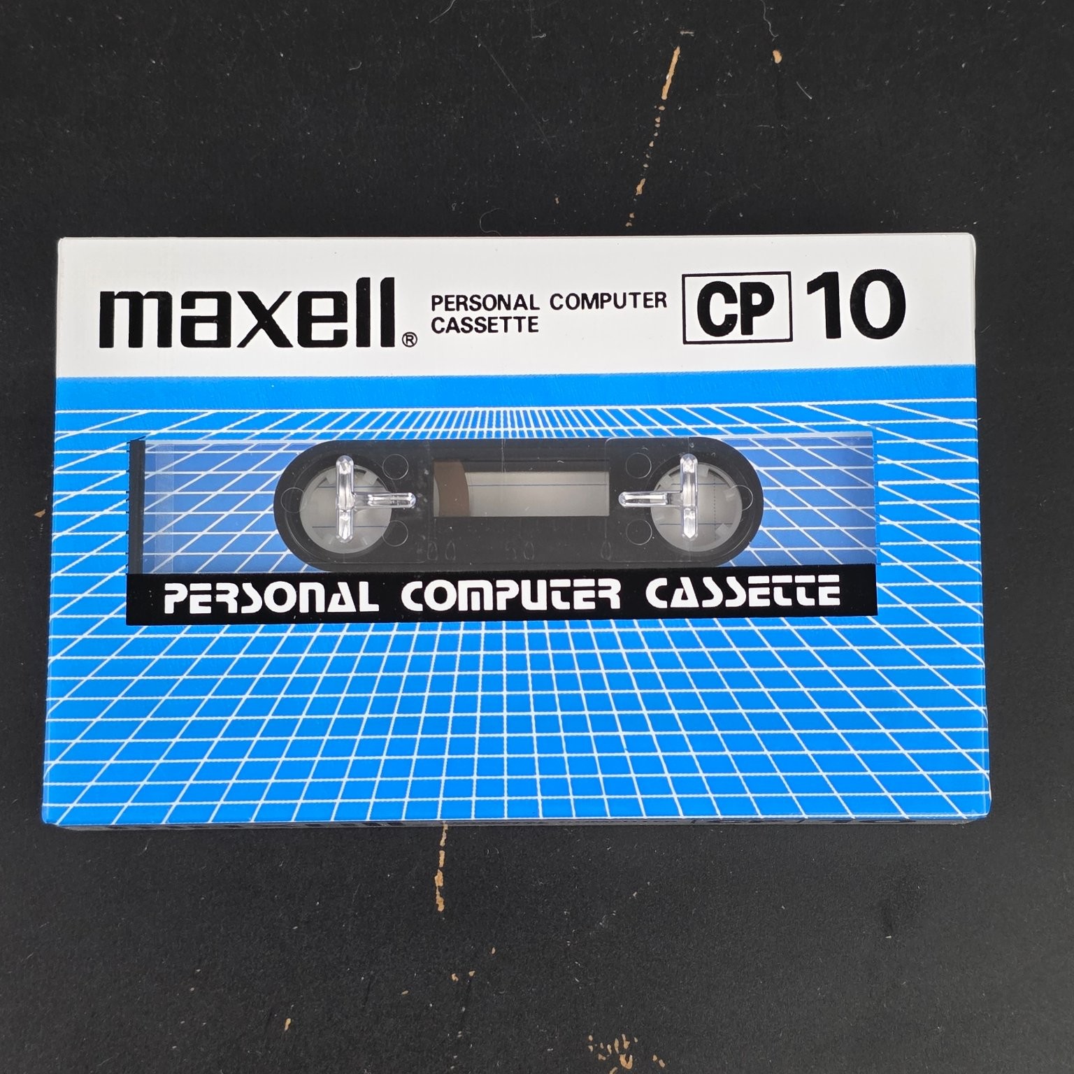 Maxell CP 10 Personal Computer Cassette Data Tape 10 Min Vintage New Old Stock