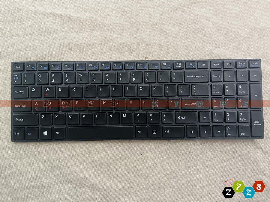 New For Clevo P670RE3 P670RG P670SA P670SE P670SG P671SA Keyboard US Backlight