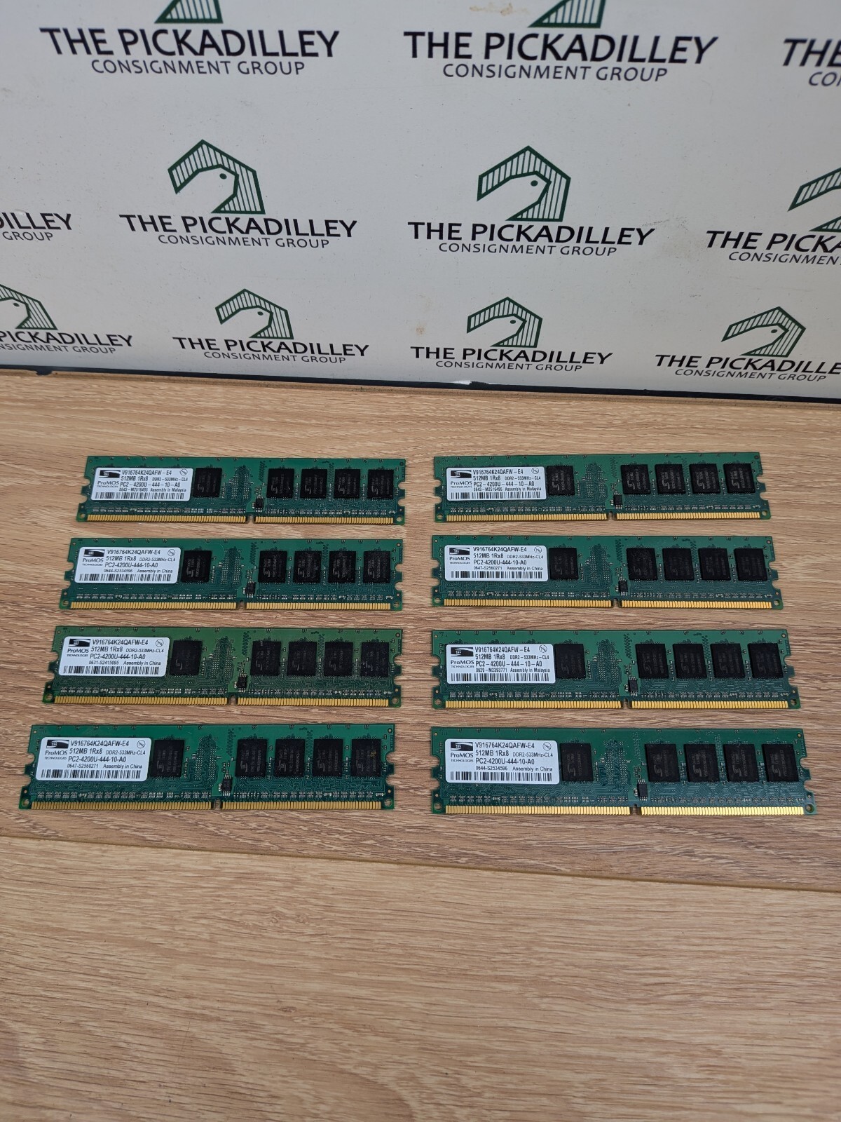 ProMOS 512MB DDR2-533MHz PC2-4200 Desktop RAM Memory Module Lot