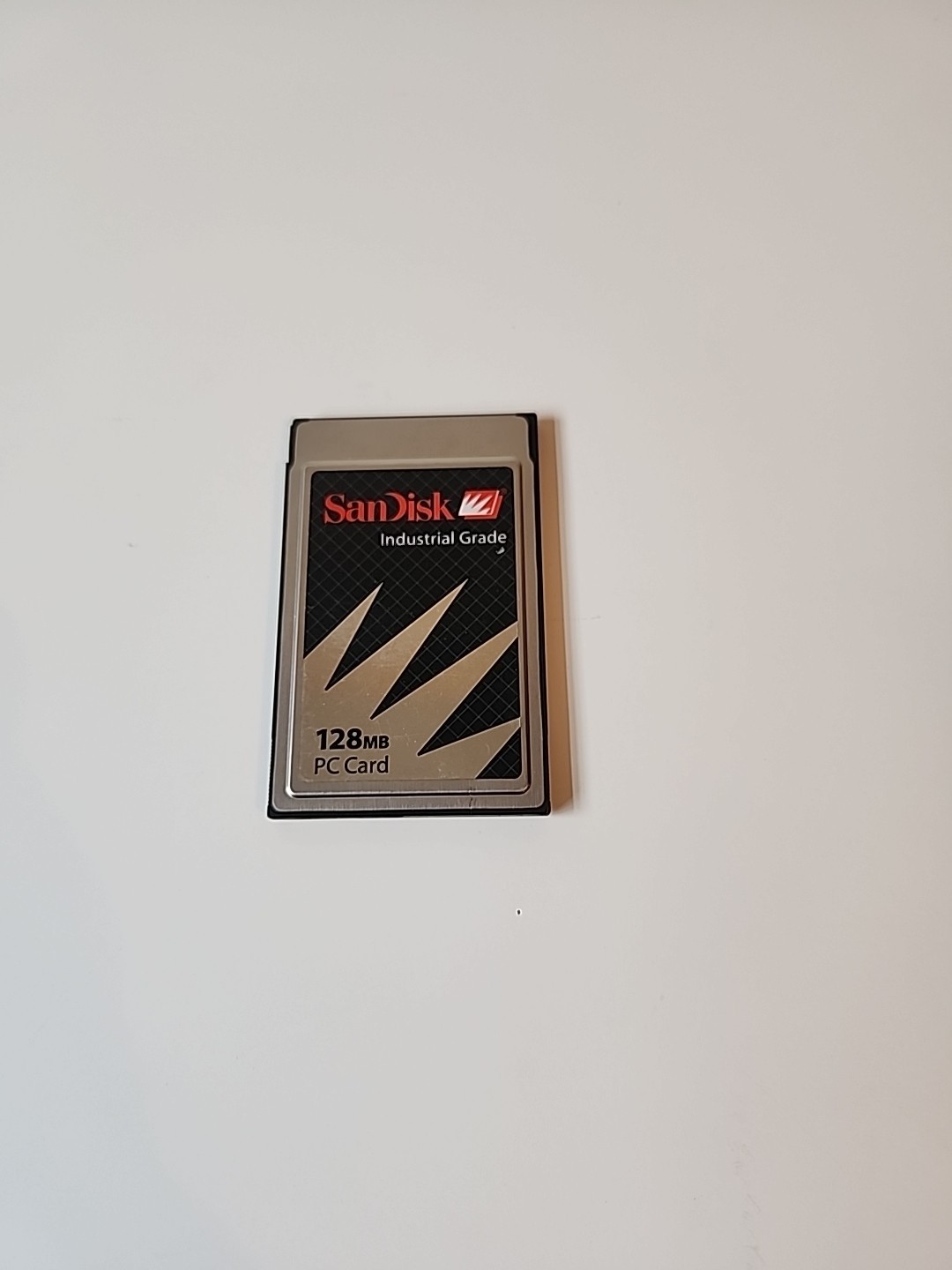 SanDisk Industrial Grade 128MB PC Card PCMCIA PC Card ATA tested and working.