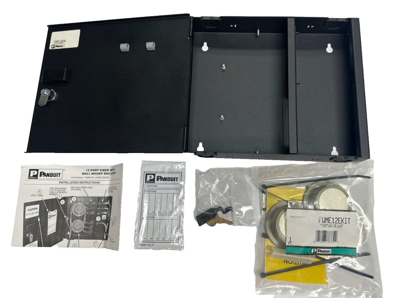 FWME12EBL Panduit Opticom Fiber Optic Enclosure