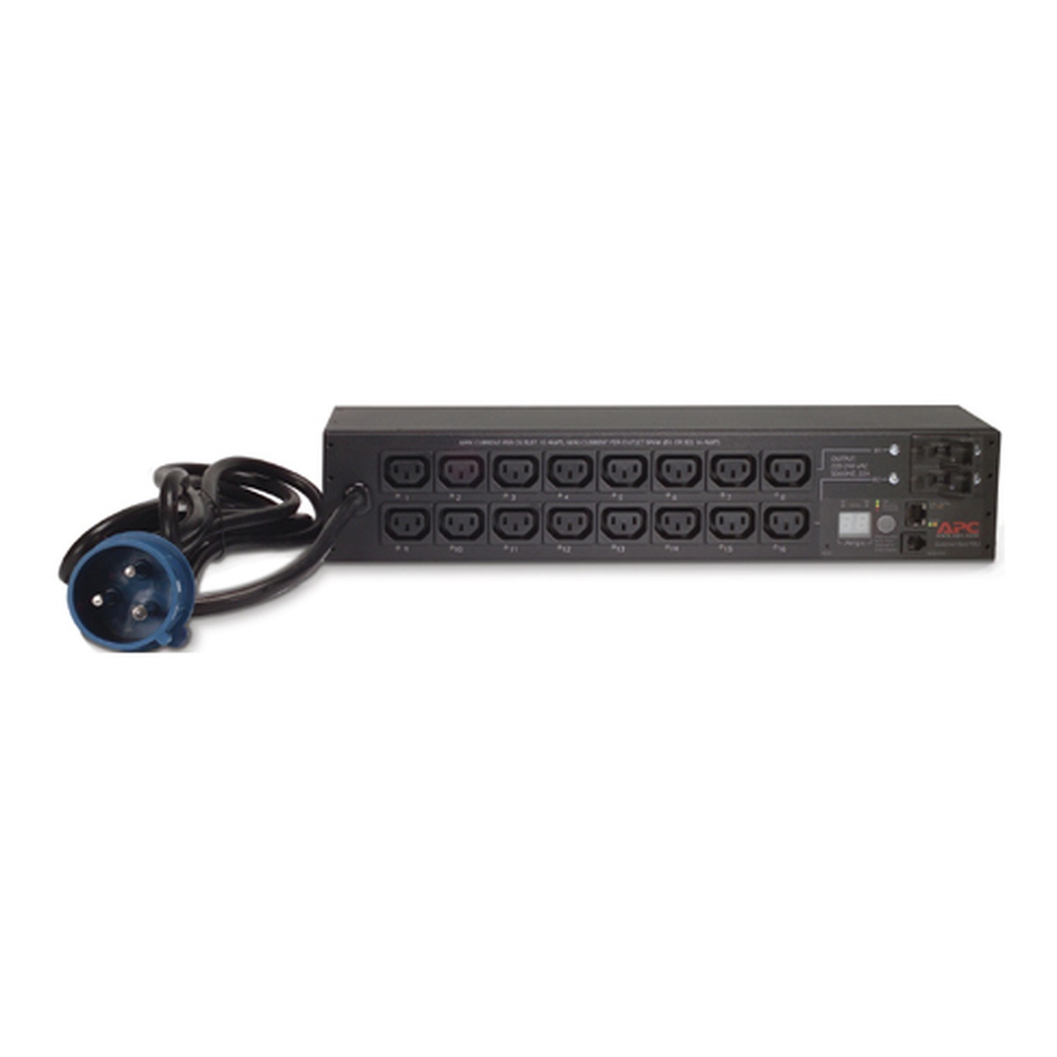 APC AP7922B Switched Rack PDU 120V 20A 16 Outlet 0U Network Managed