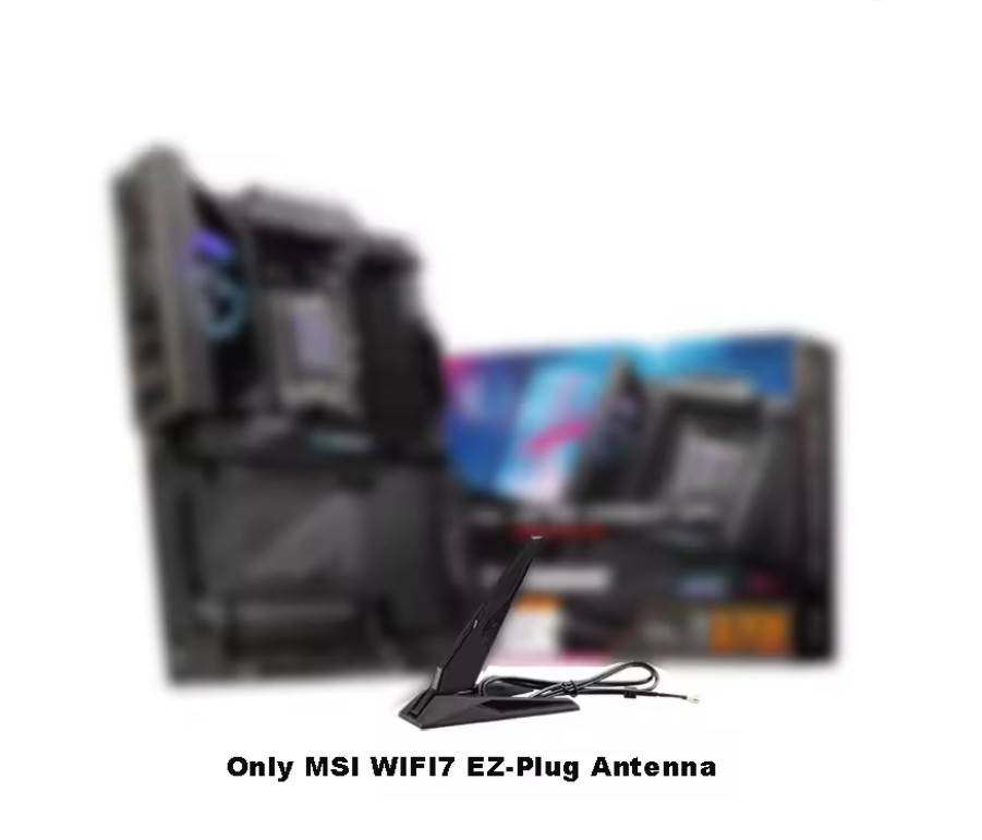 MSI WIFI6E WIFI7 EZ-Plug Antenna 2.4G 5G 6G For B850I EDGE TI WIFI Motherboard