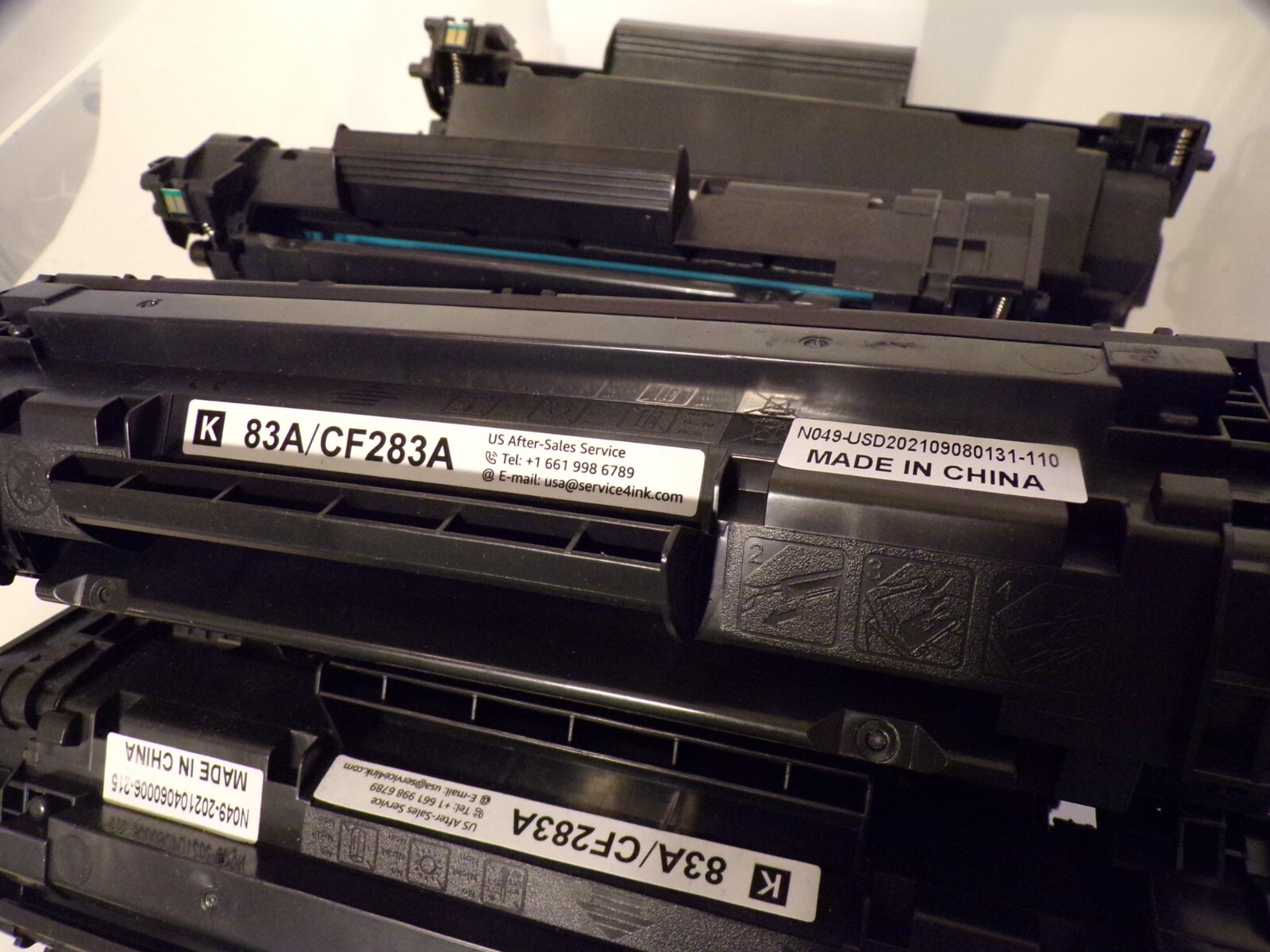 9 EMPTY HP 83A Laser Toner Cartridges CF283A Multiple units available