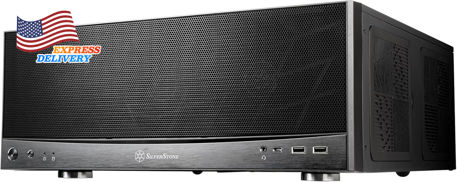 SilverStone Technology Grandia 11 Compact ATX Home Theater PC HTPC Case NEW