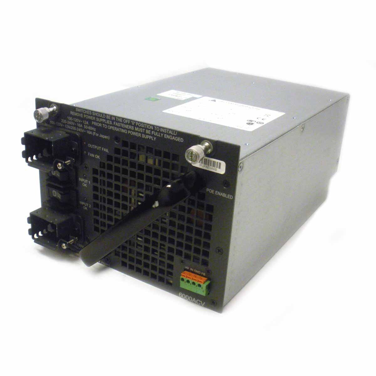 Cisco PWR-C45-6000ACV Power Supply 6000W AC Data + Poe