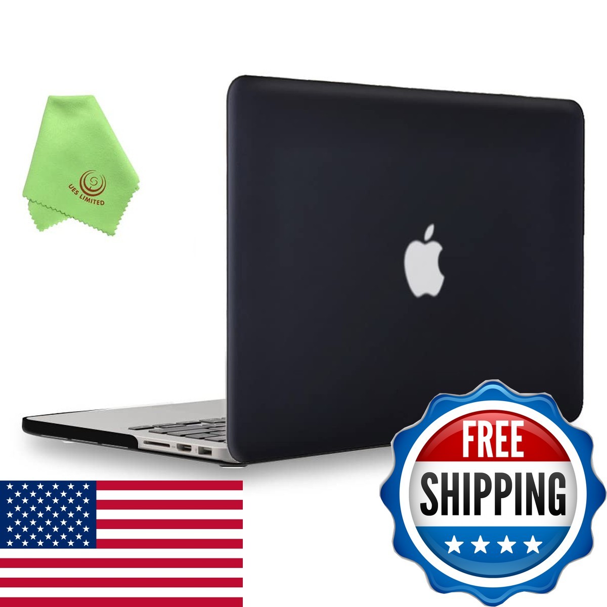 UESWILL Smooth Matte Hard Case Cover Compatible (mid 2012-Mid 2015) MacBook Pro