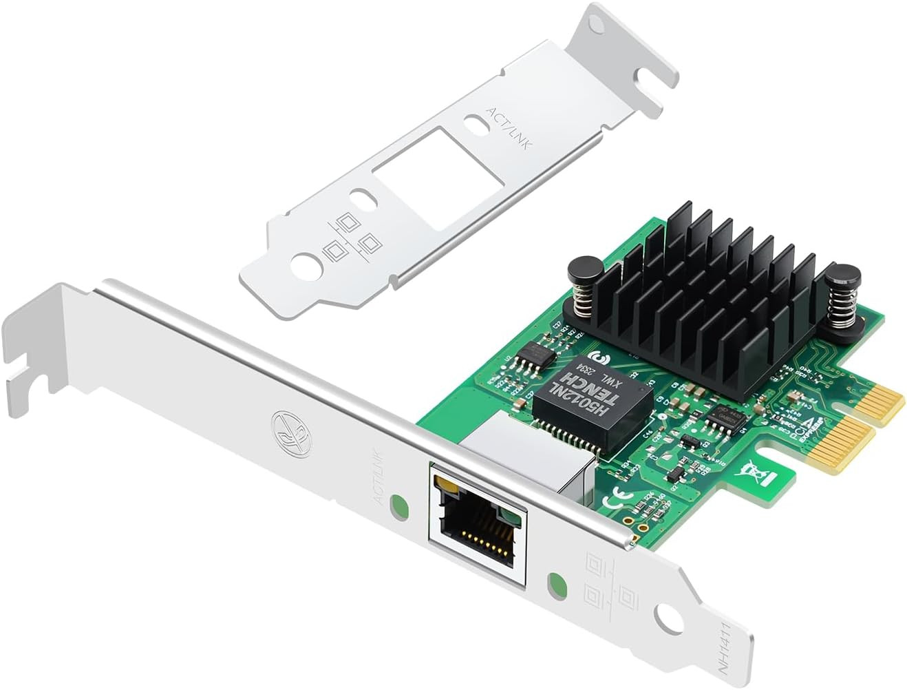 Network Card Intel I226V Single Port 2.5G Adapter LAN NIC 1 RJ45 PCIE X1