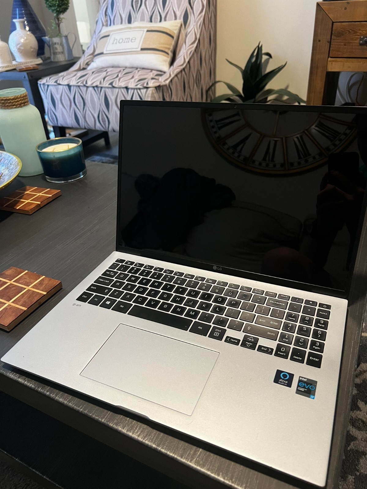 LG gram 16 I7 16GB RAM 512GB SSD Windows 11 Silver Laptop