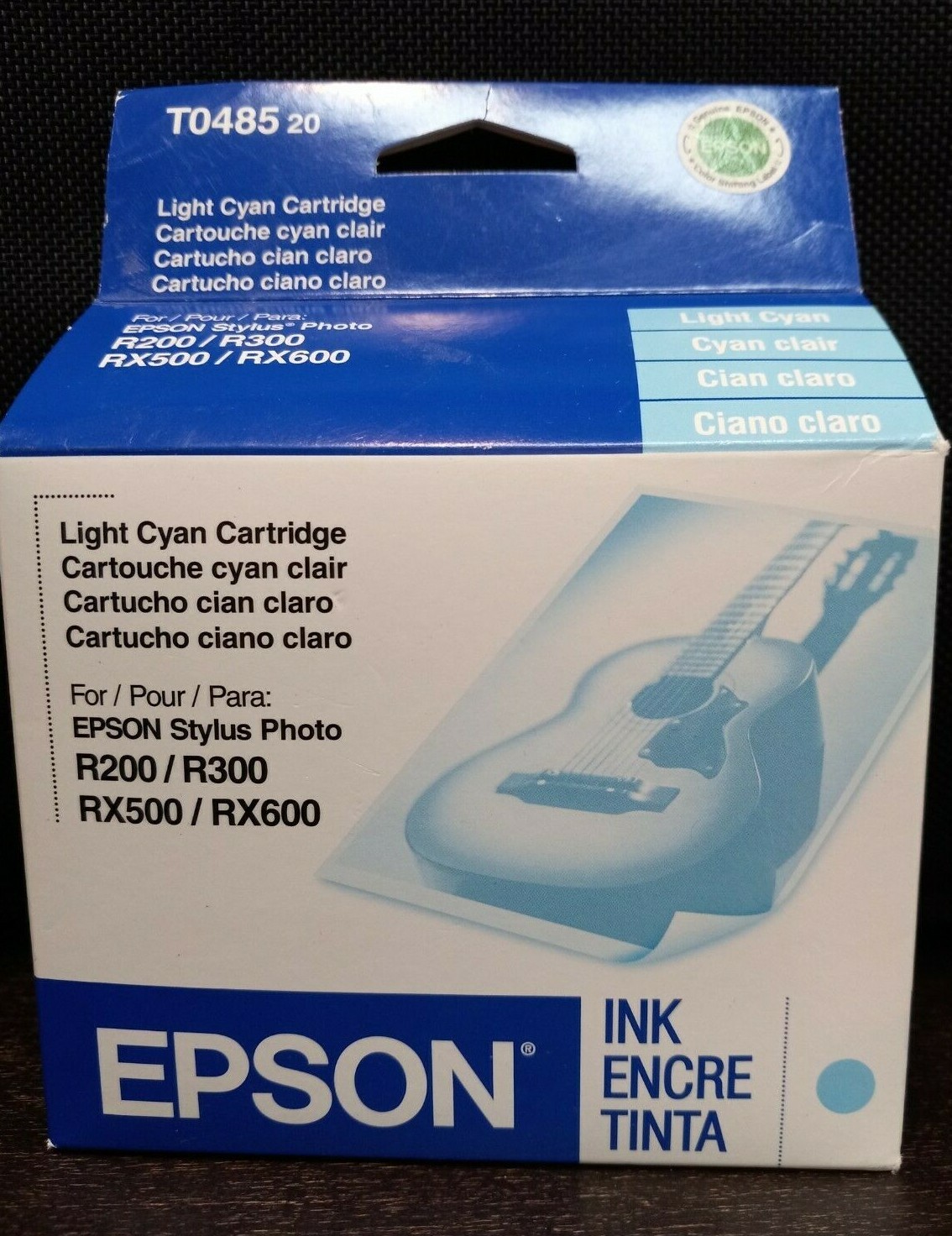 Epson Cartridge Light Cyan T0485 Ink Cartridge - Sealed Box - Exp. 06/2006 