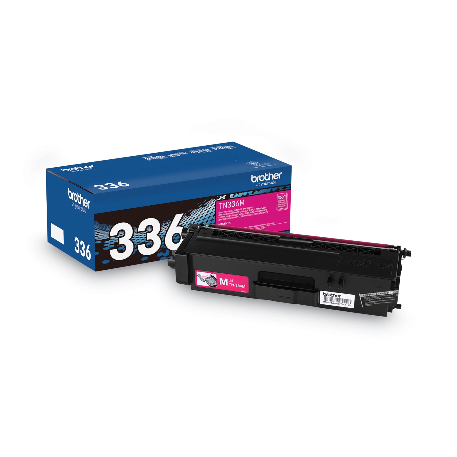 Brother TN336M High-Yield Toner, Magenta