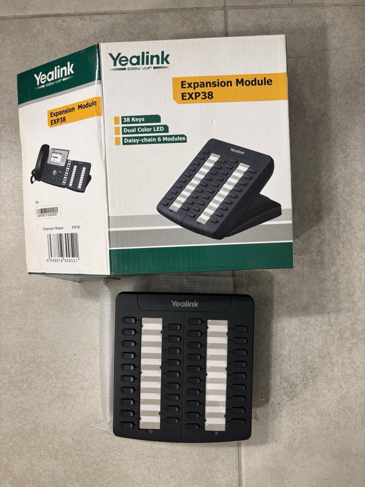 Yealink EXP38 Expansion Module for IP Phone Multi-Function Telephone