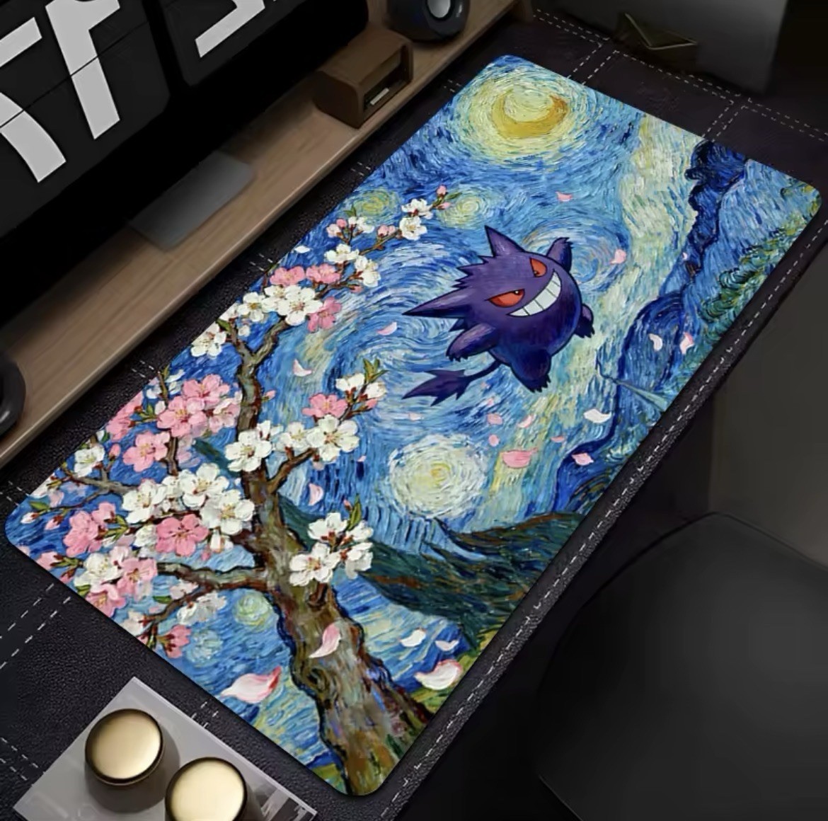 P-Pokemon-Gengar Grande Mousepad Large Gaming Mouse Pad