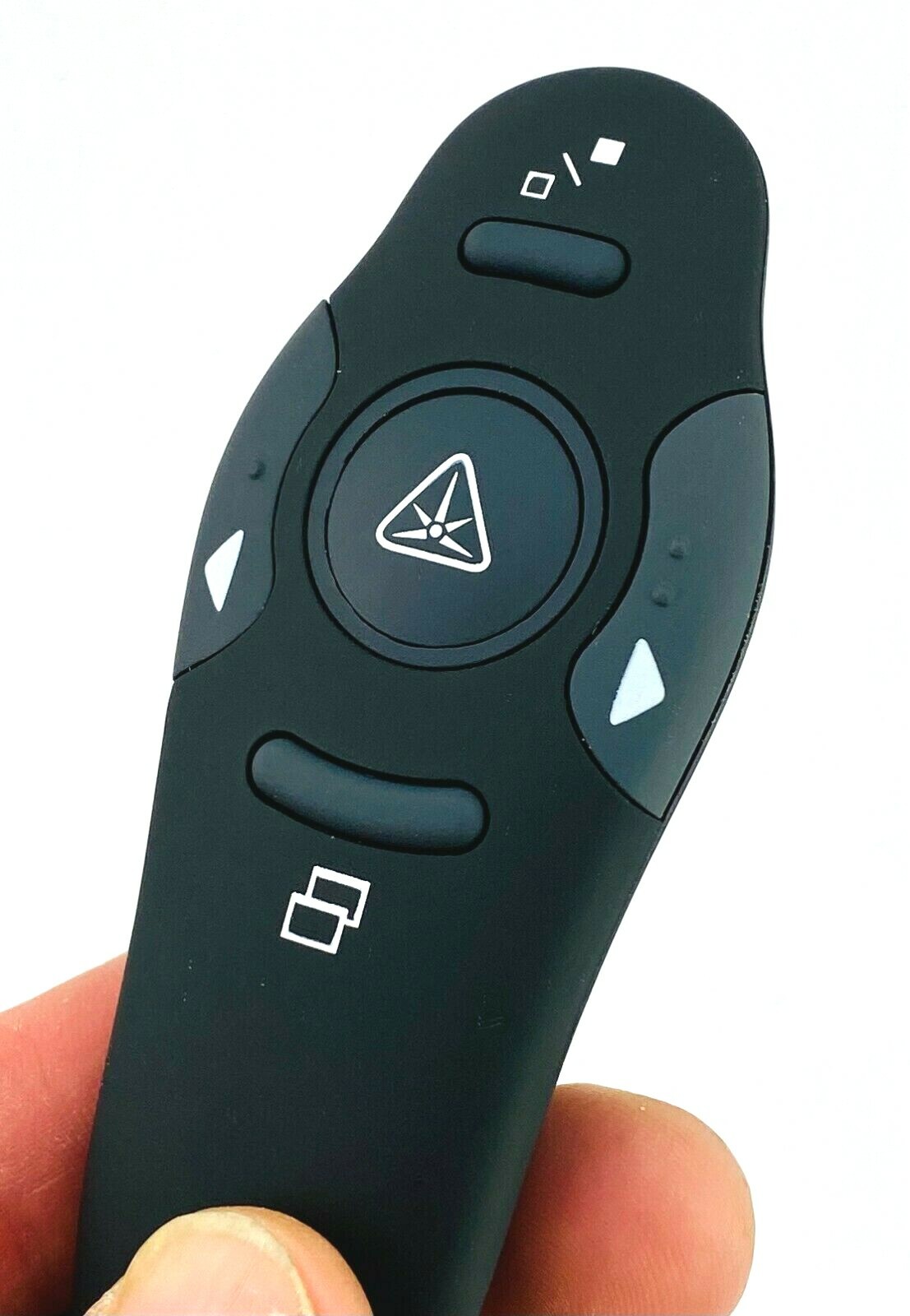 Wireless Presenter w/ Laser For Powerpoint On Mac Or Windows Plug & Play USB