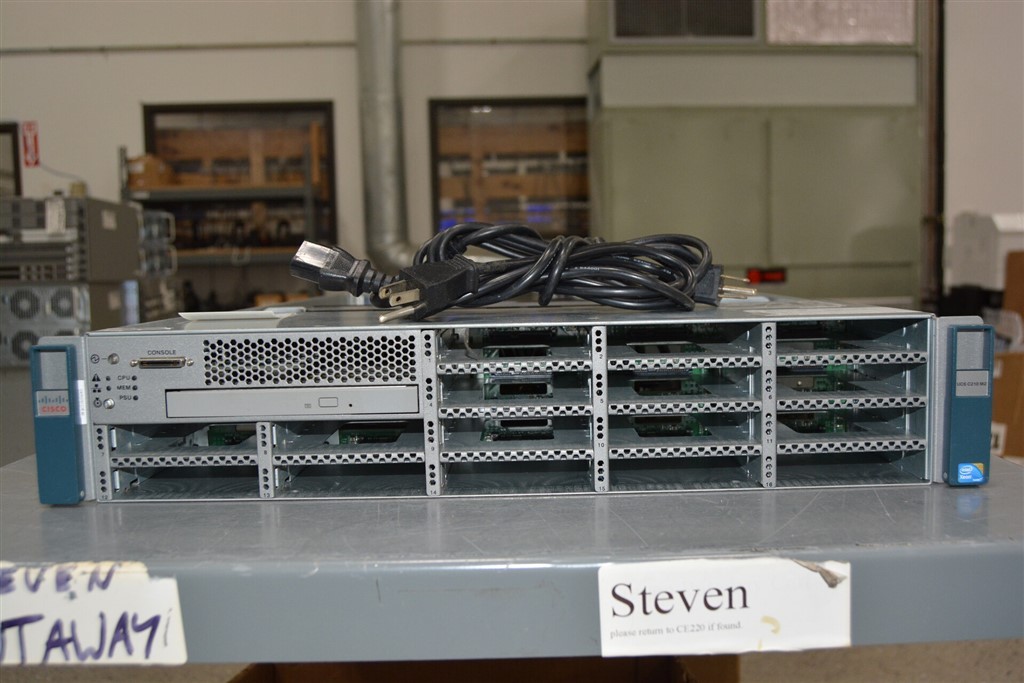 Cisco UCS-C210-M2 R210-2121605W V02 2.5x16 Server 2*XEON E5649 128GB SEE NOTES