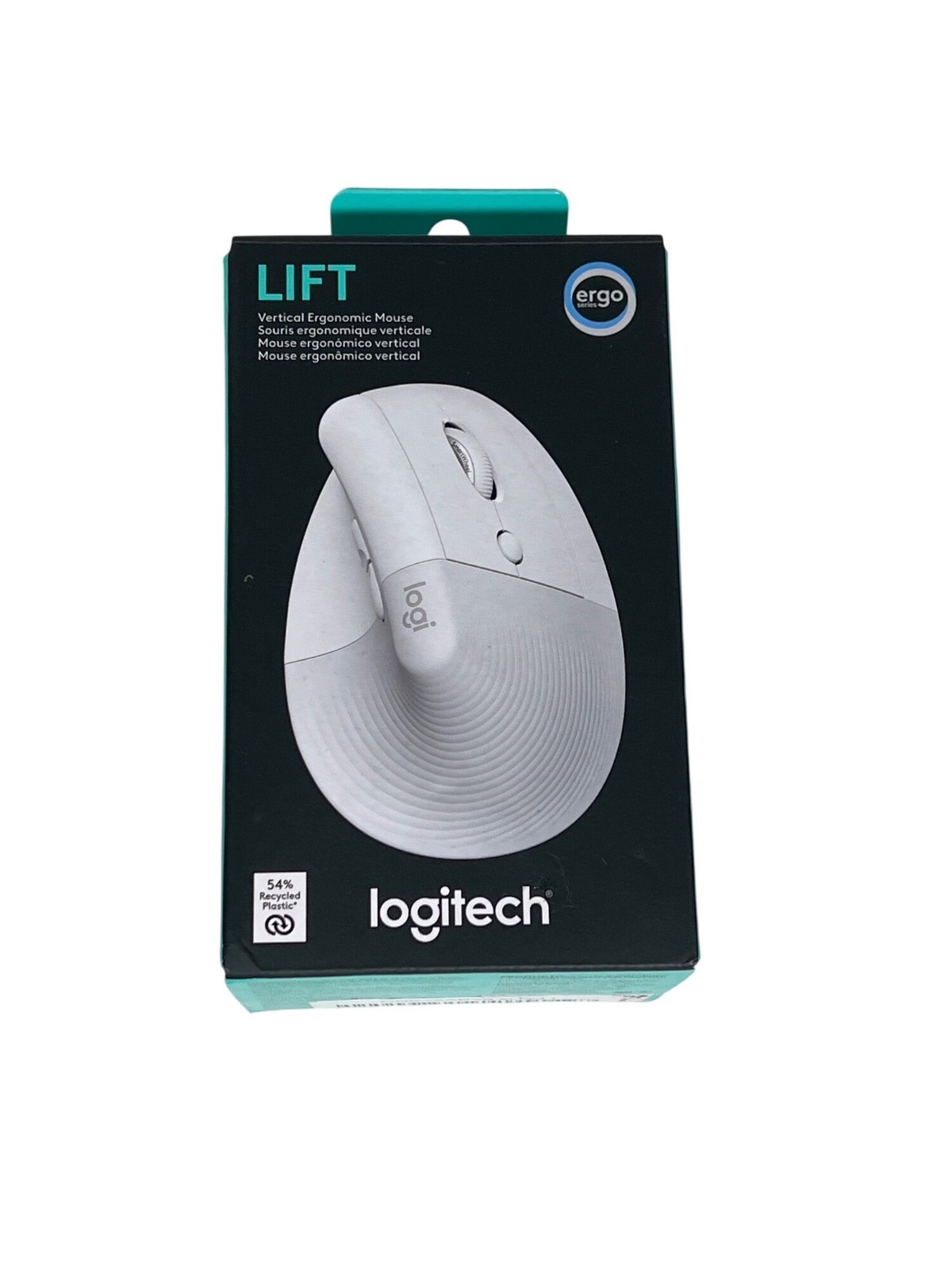 Logitech Lift Vertical Ergonomic Wireless Mouse White