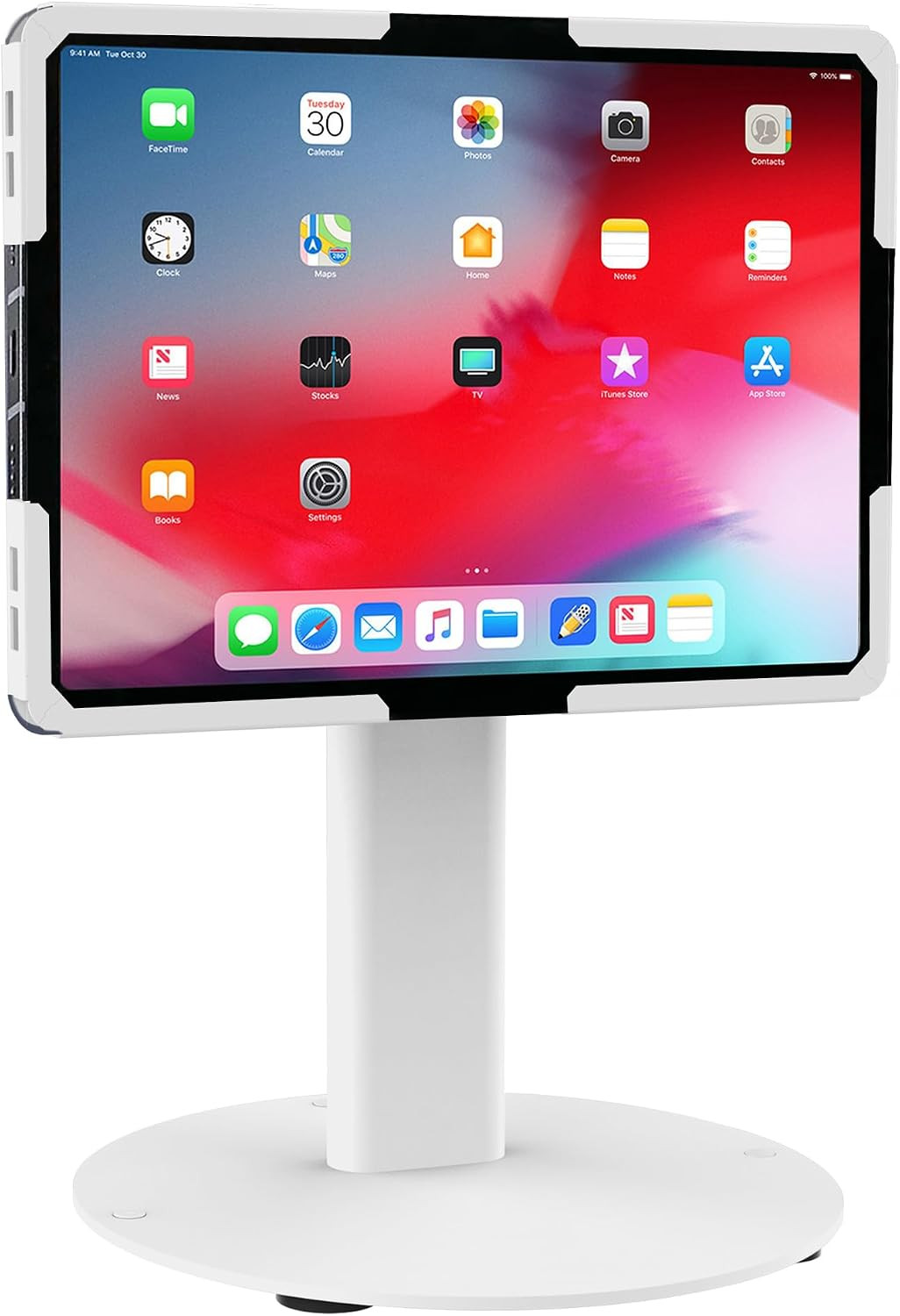 Mount-It Universal Tablet Stand with Tilt, Anti-Theft Retail Ipad POS Kiosk Sta