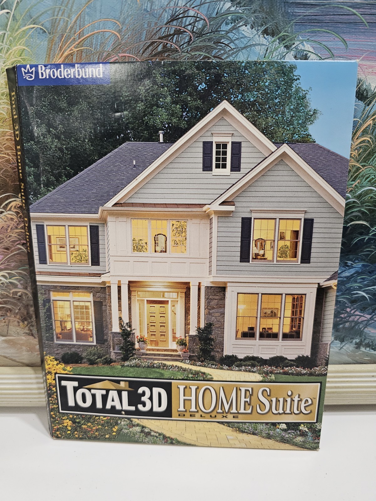 Broderbund 3D Home Design Suite Deluxe Ver 3.0 8 CD ROMs *Excellent