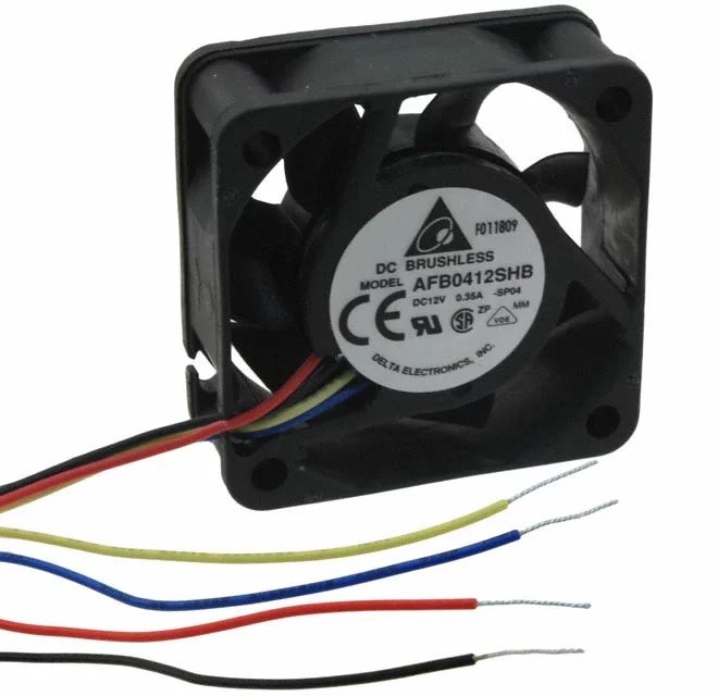 Delta Electronics DC 40 x 40 x 15mm 12V DC Fan AFB0412SHB Brushless Axial Fan