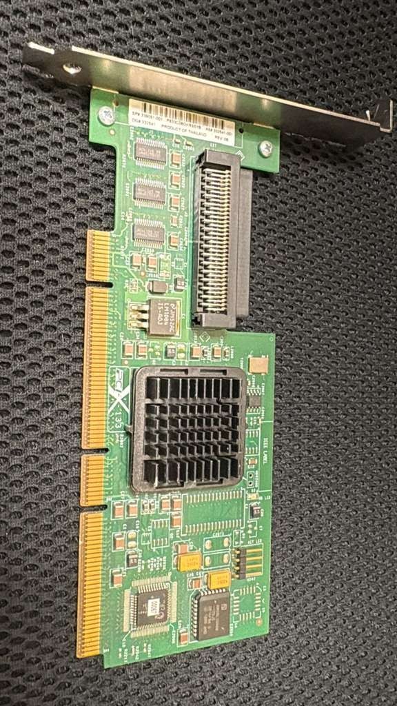 LSI Logic LSI20320-HP SCSI 68pin Pci-X PowerMac G5 PC Hard Disk Controller Card