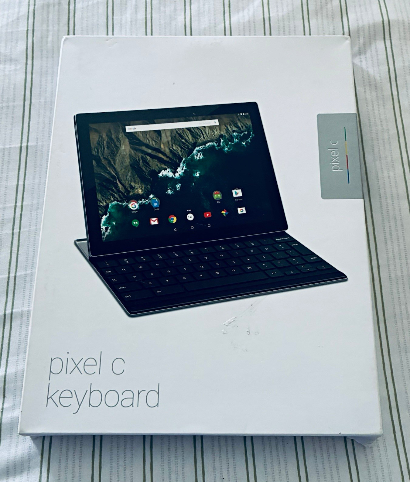 Google Pixel C Keyboard Folio/Case Magnetic Attachment Black GA3C00076-A14