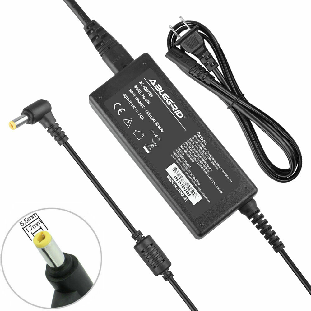 AC Adapter Charger For Gateway NV52 NV5900 NV52L08u NV53A24u Power Supply Cord