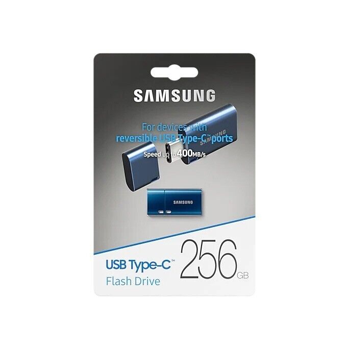 Original Samsung Type-C USB 3.1 Flash Drive 256GB Fast Read 5-proof MUF-256DA