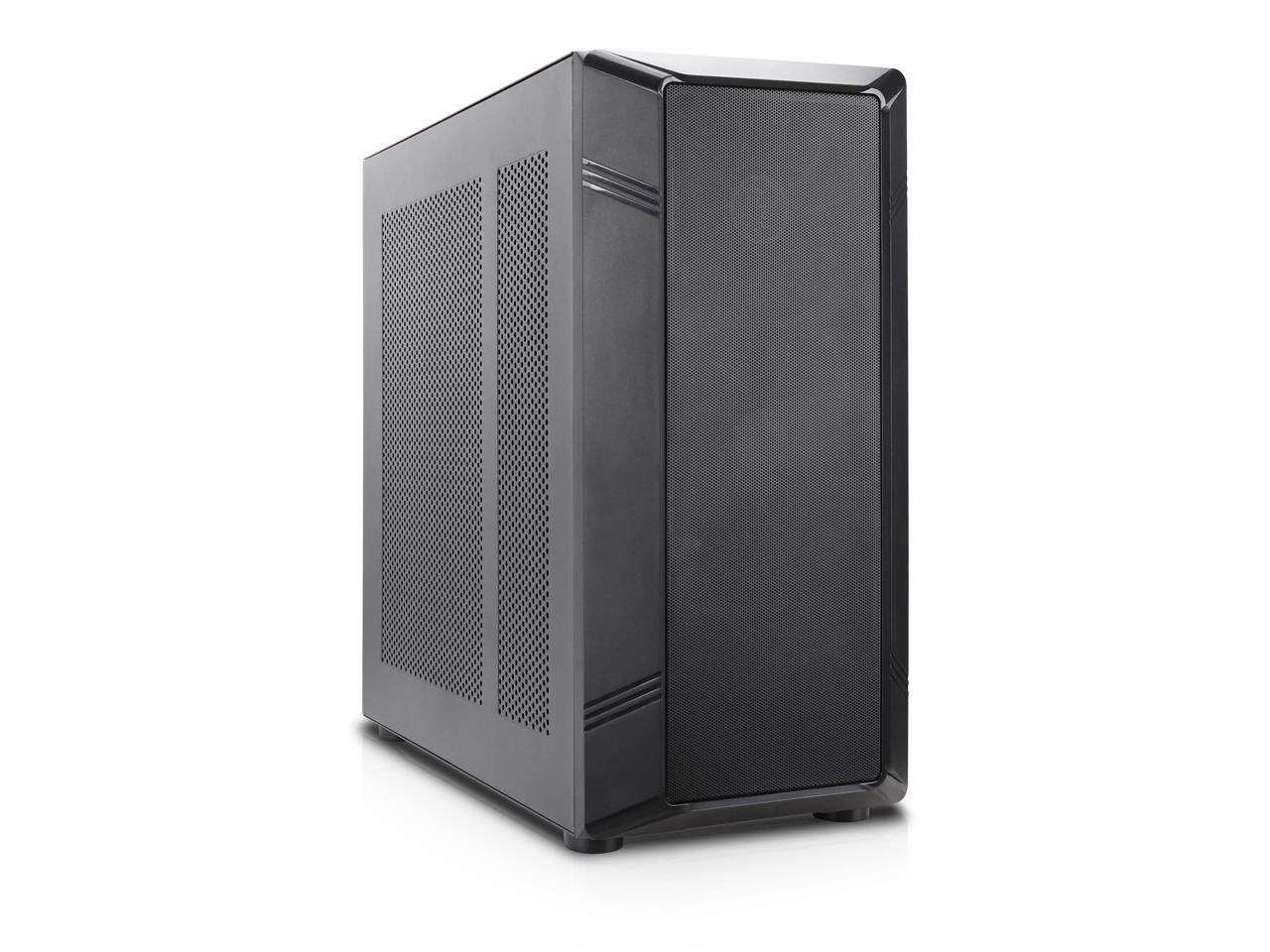 Rosewill Helium NAS Black ATX Mid Tower Computer Case, Mesh Panel, 4x 140mm PWM