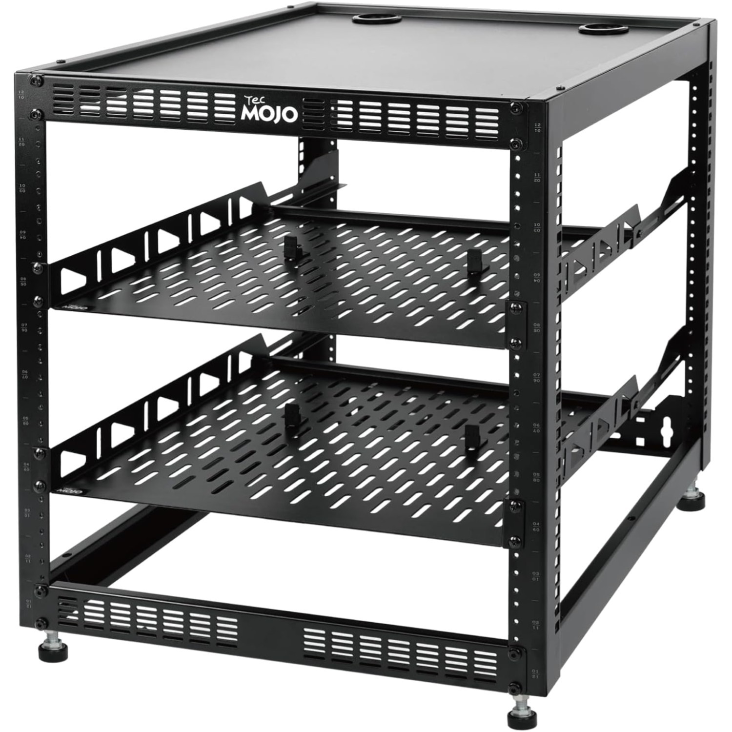 Durable Alloy Steel 12U Network Rack for Easy Wall Mount or Floor Installation