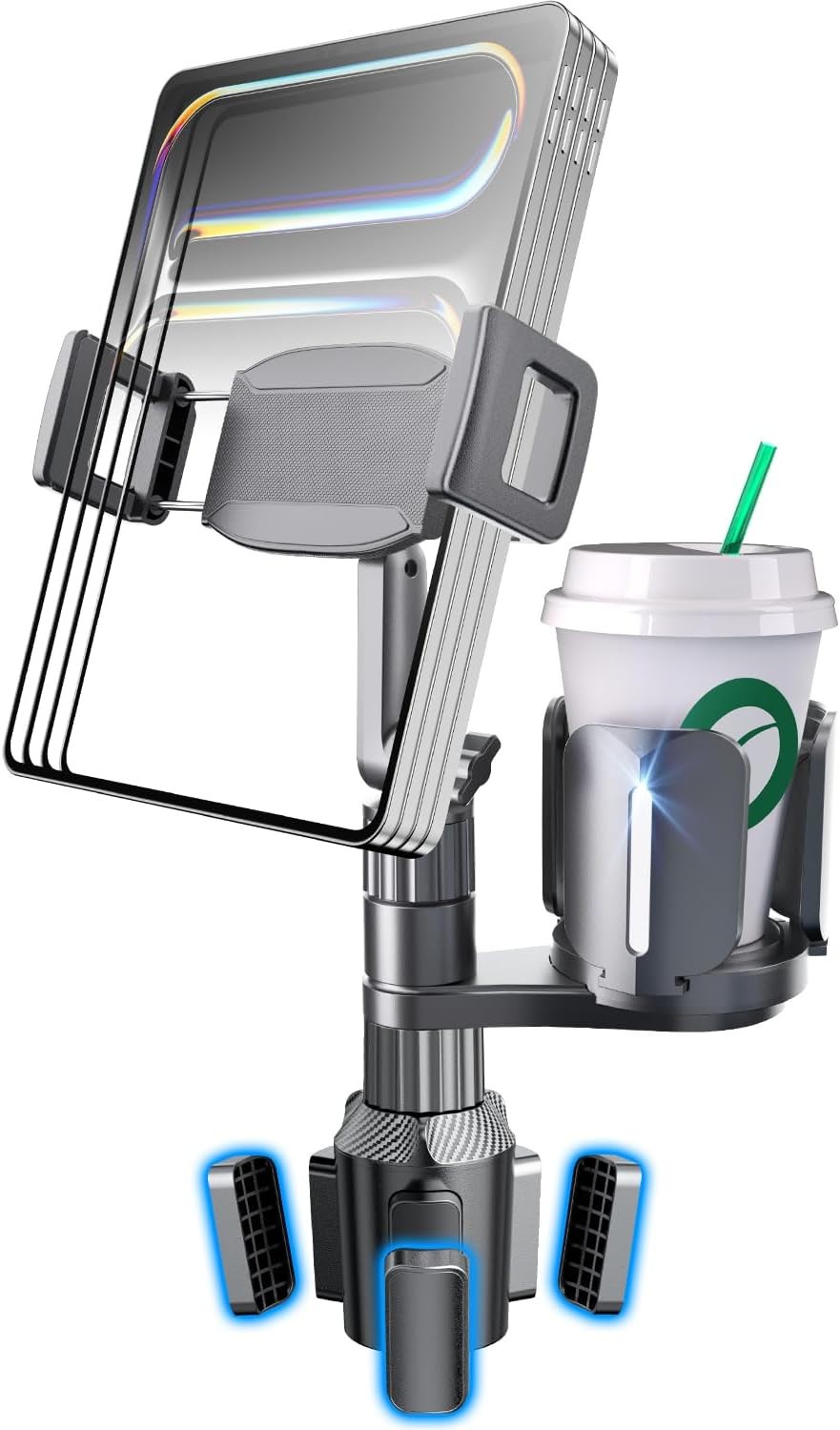 Car Cup Holder tablet Mount Universal Auto Cell Phone Stand Drink Expand USA