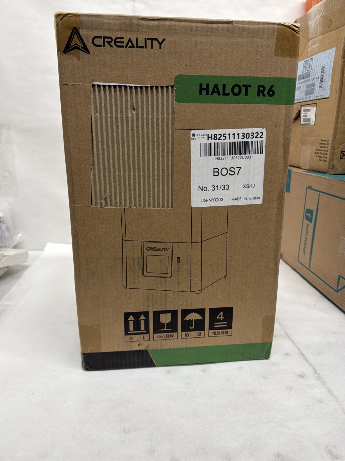 HALOT R6 3D Printer - Easy, High-Precision Printing for Kids & Beginners