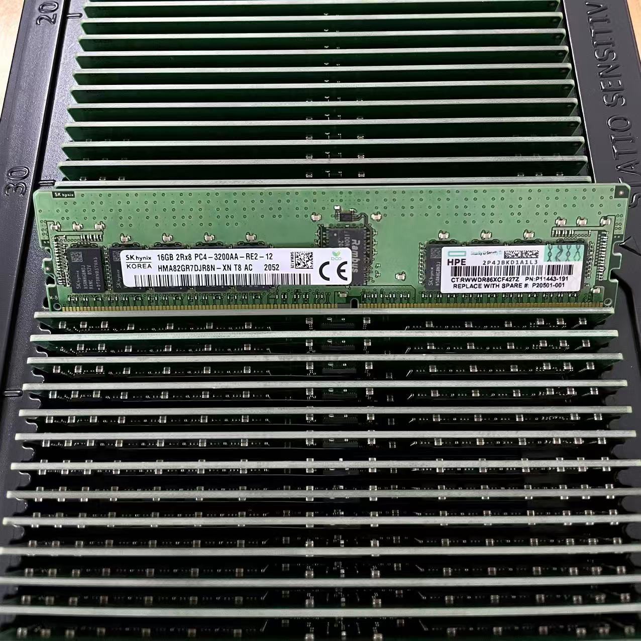 HPE P07642-B21 P11443-191 P20501-001 Server RAM 16G PC4-3200AA
