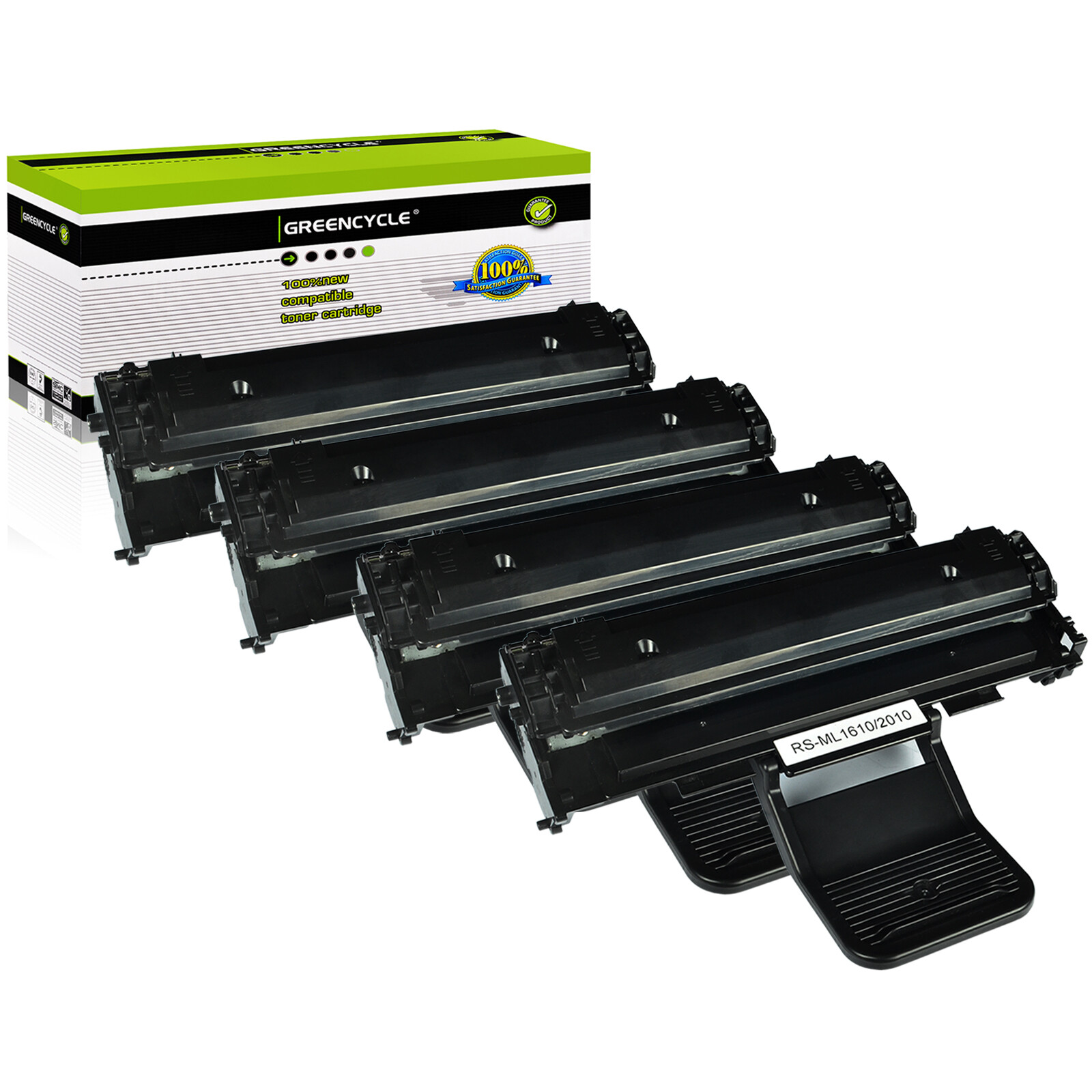 4PK ML-2010 Toner Cartridge Compatible For Samsung ML2510 ML2570 ML2571N ML-1610
