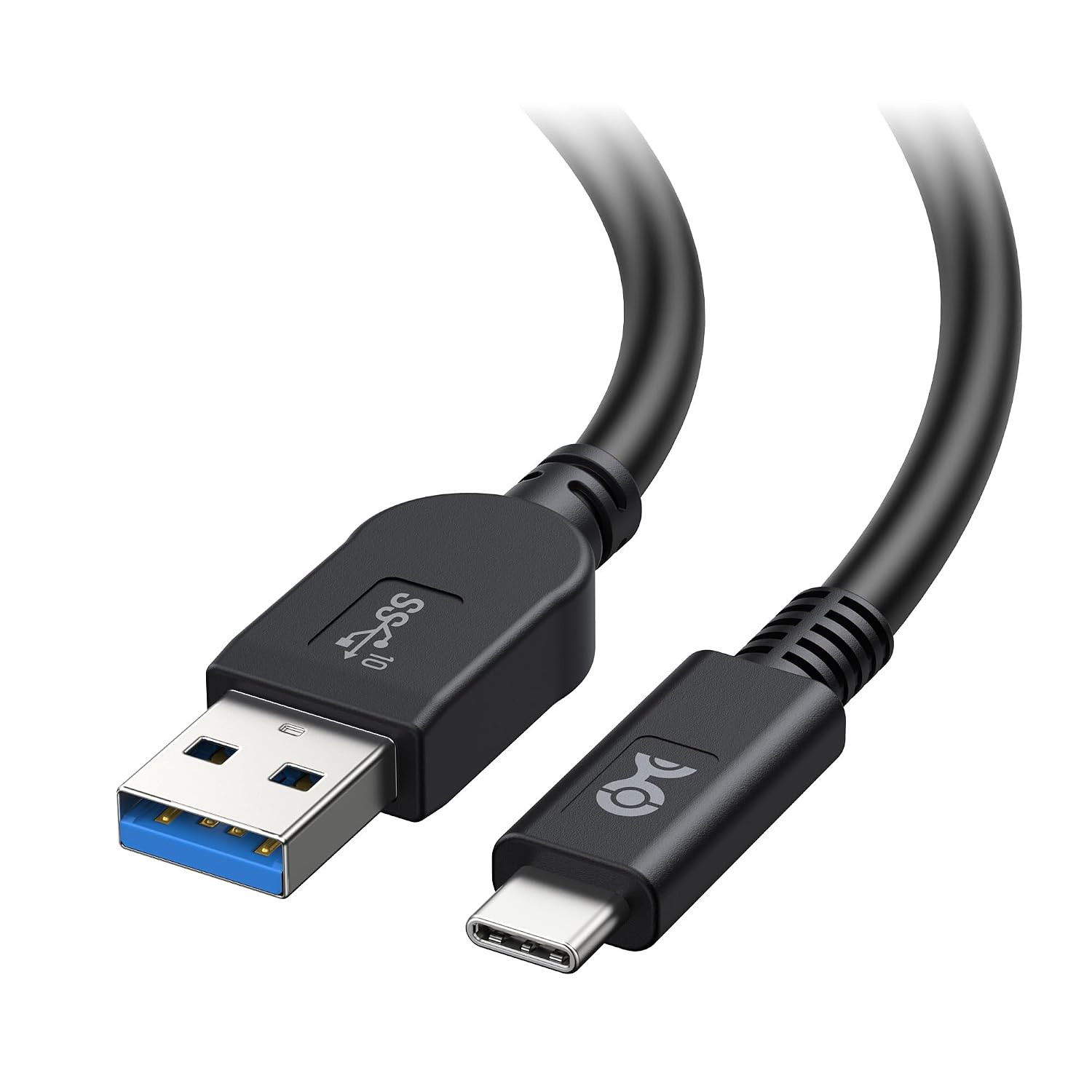 Cable Matters [USB-IF Certified] 10Gbps Gen 2 USBA to USB C Cable, 3.3Ft | USBC