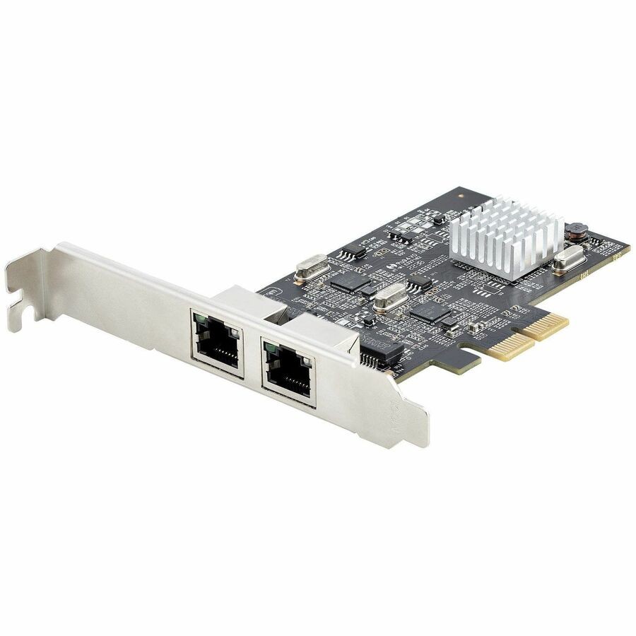 StarTech 2-Port 2.5G NBASE-T PCIe Network Card, Computer Network Card Interface,