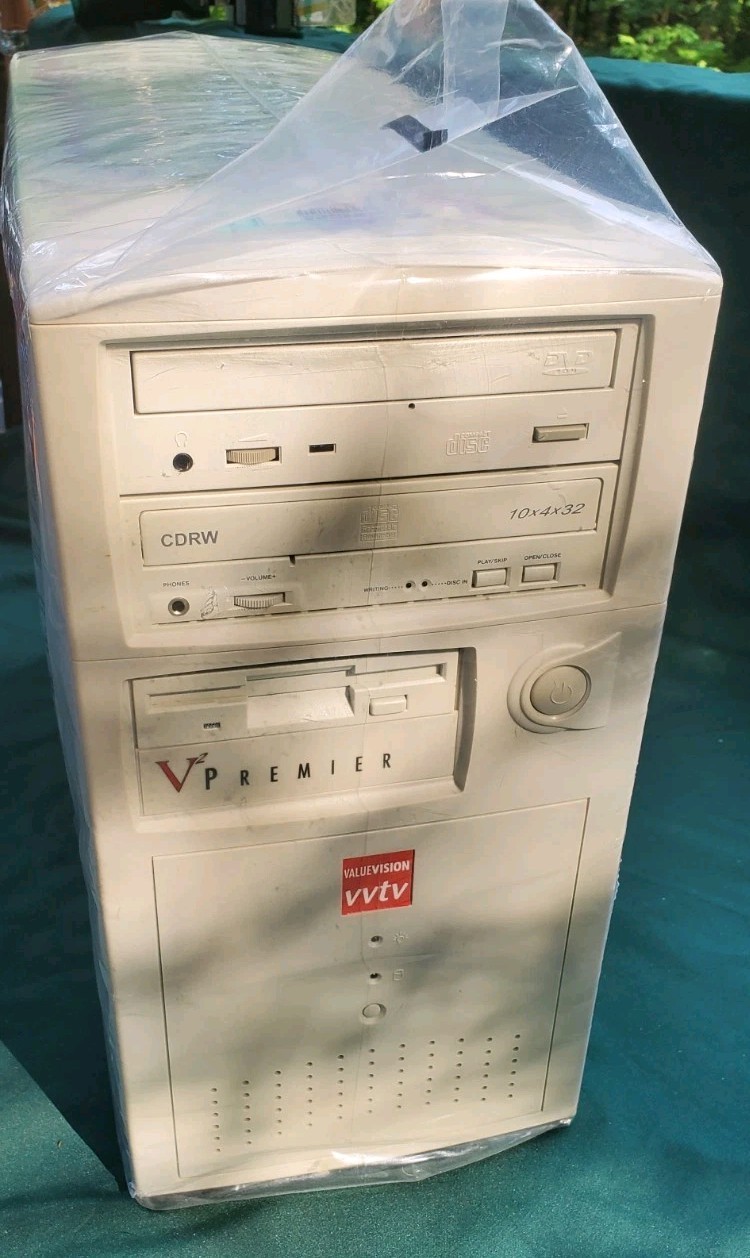 NOS Vintage Retro Windows 98 PC V2 Premier Pentium III 1ghz 128mb RAM 40GB HDD