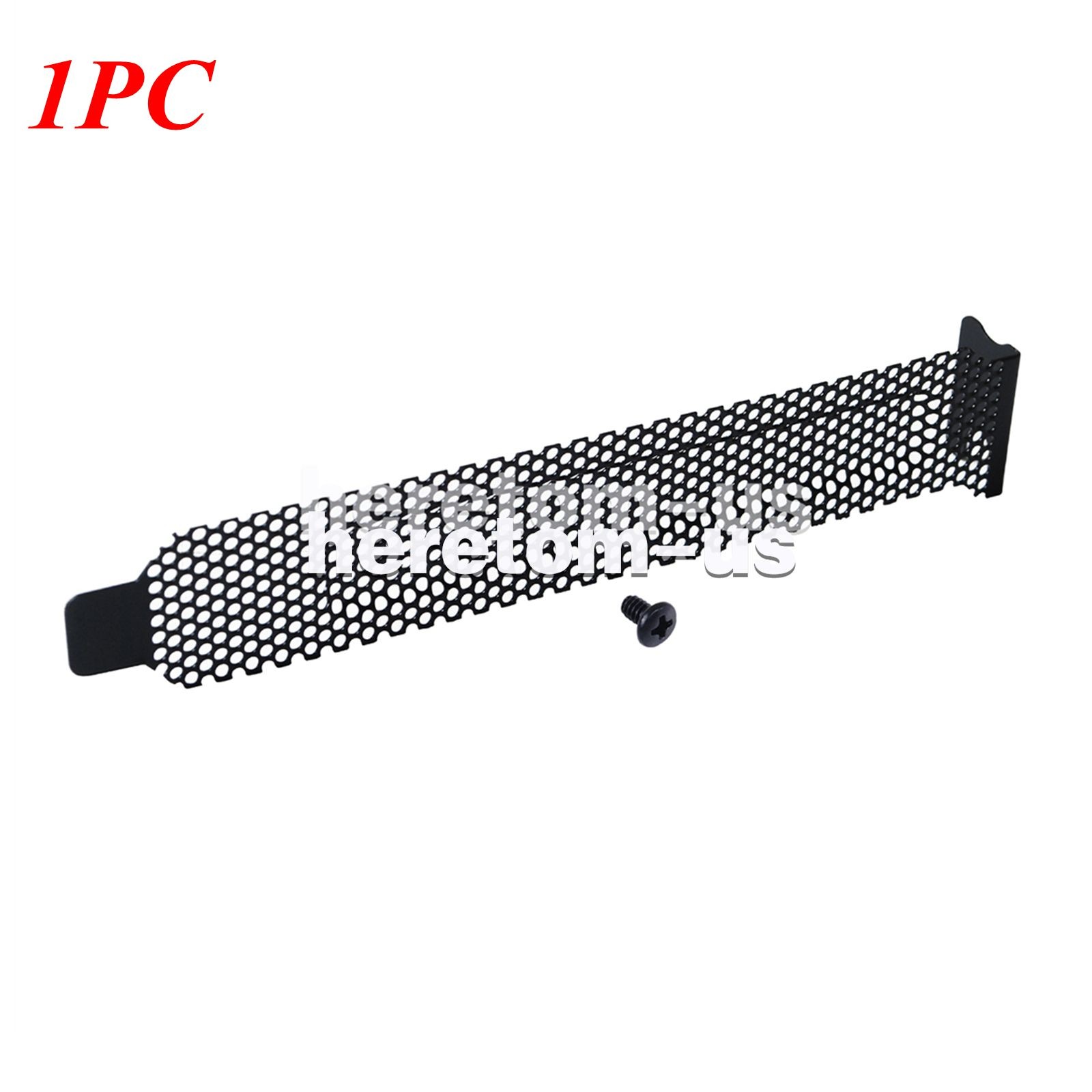 Lot 1-200PCS PCI Slot Cover Dust Filter Blanking Plate Ventilation Deflector