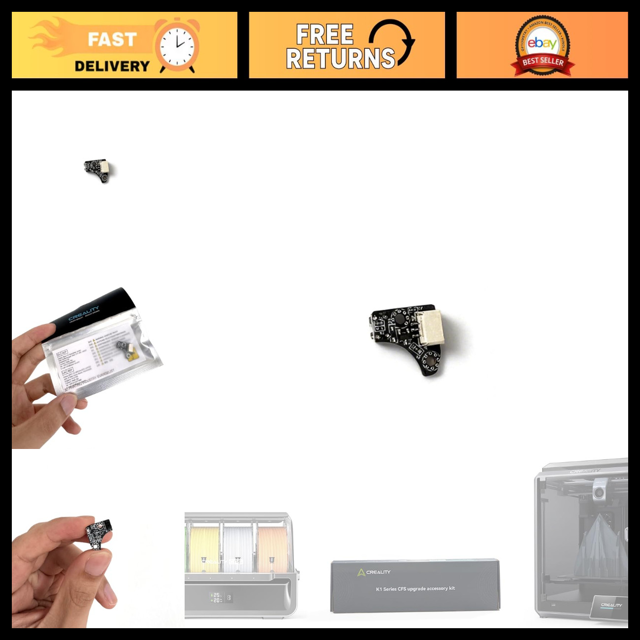 Filament Detection Board for 3D Printers - Broken Material Sensor, Wireless Modu