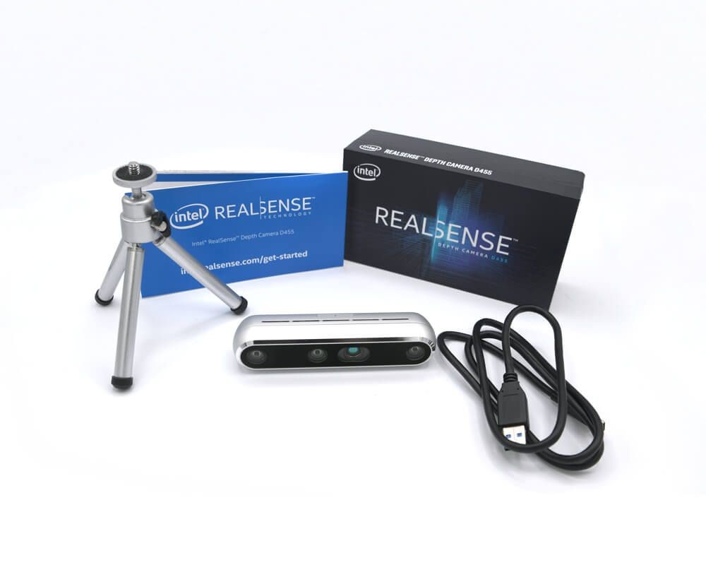 Intel RealSense AI Depth Camera D455 999WCT 999WCR 82635DSD455 G1N